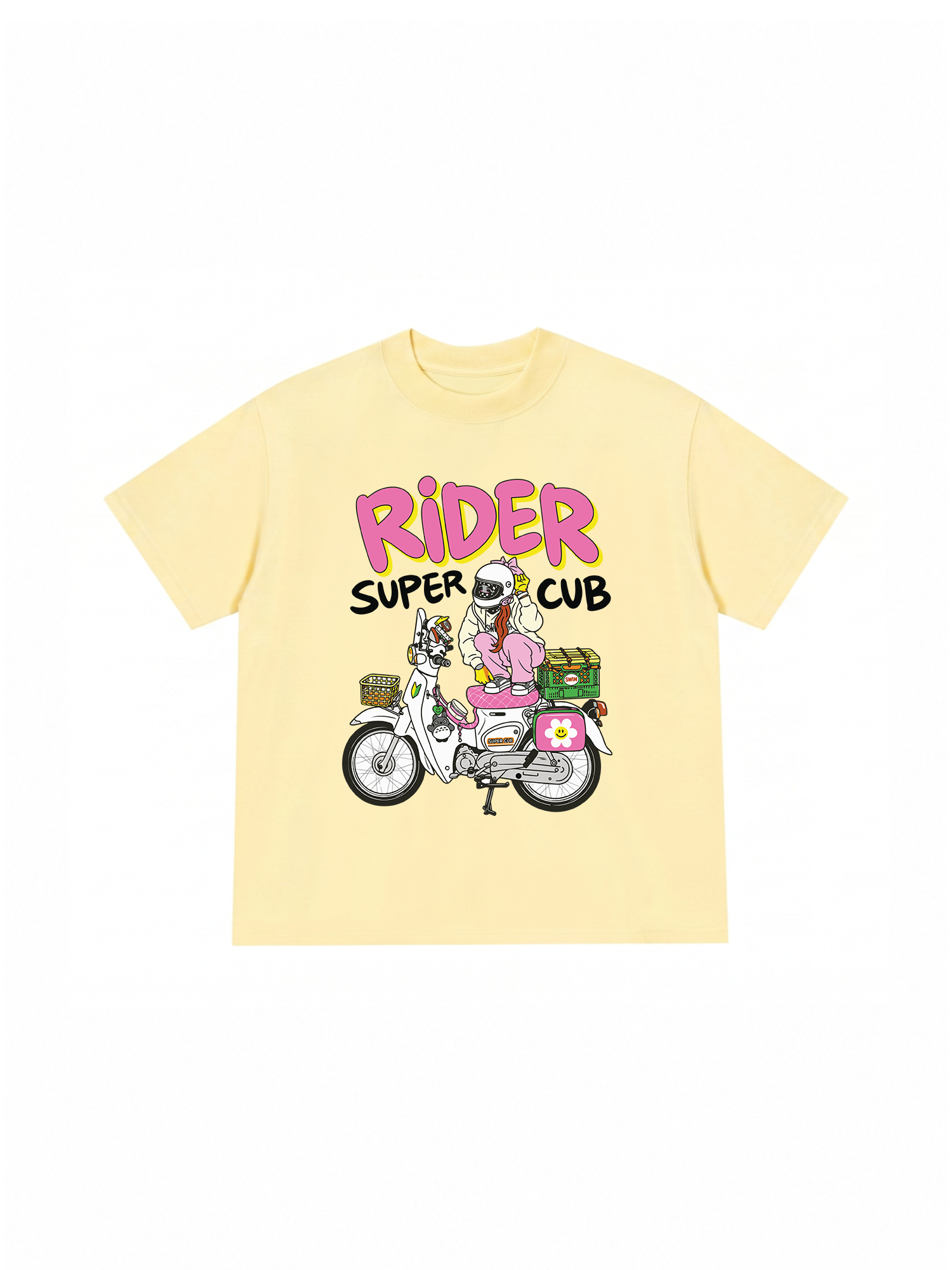 Áo Thun Relaxed Fit  RIDER Super Club