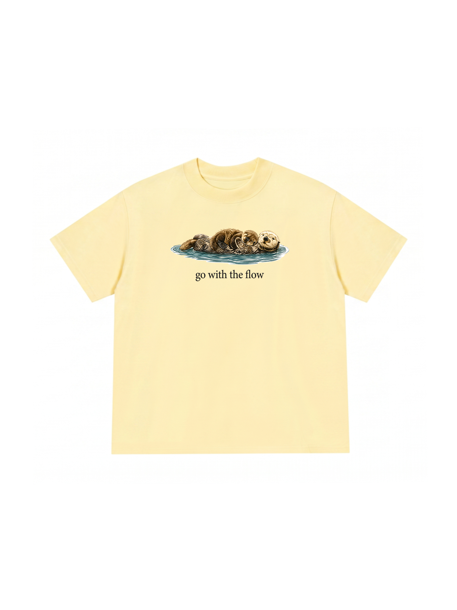 Áo Thun Relaxed Fit Go With The Flow