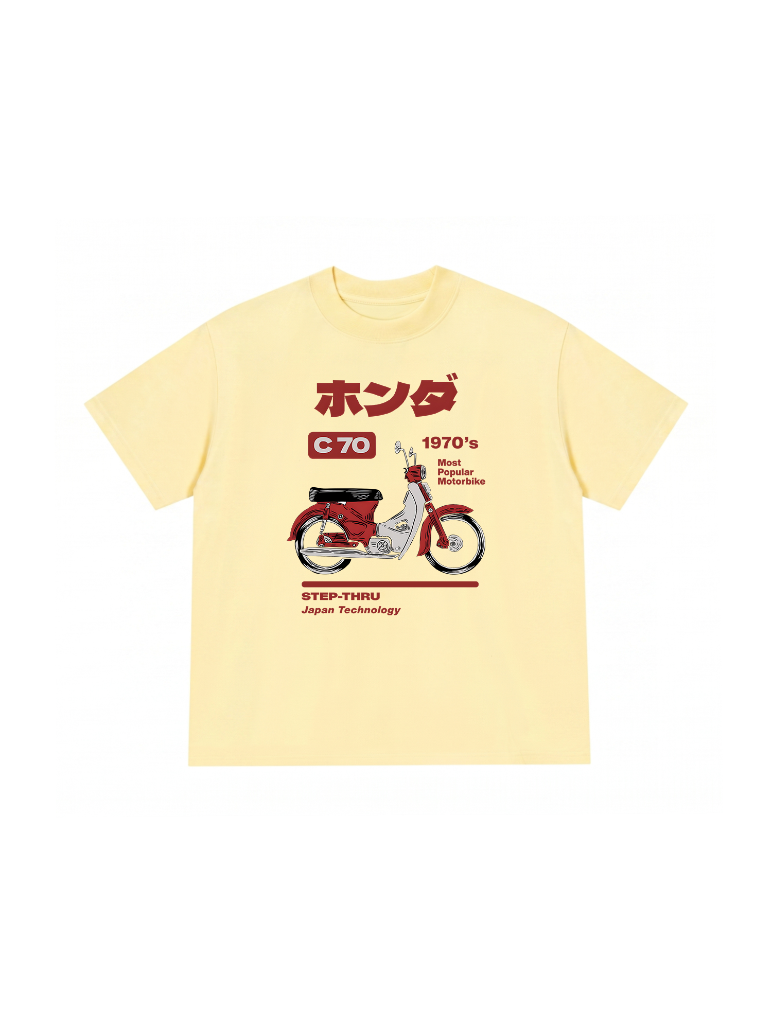 Áo Thun Relaxed Fit Motorbike C 70 1970's
