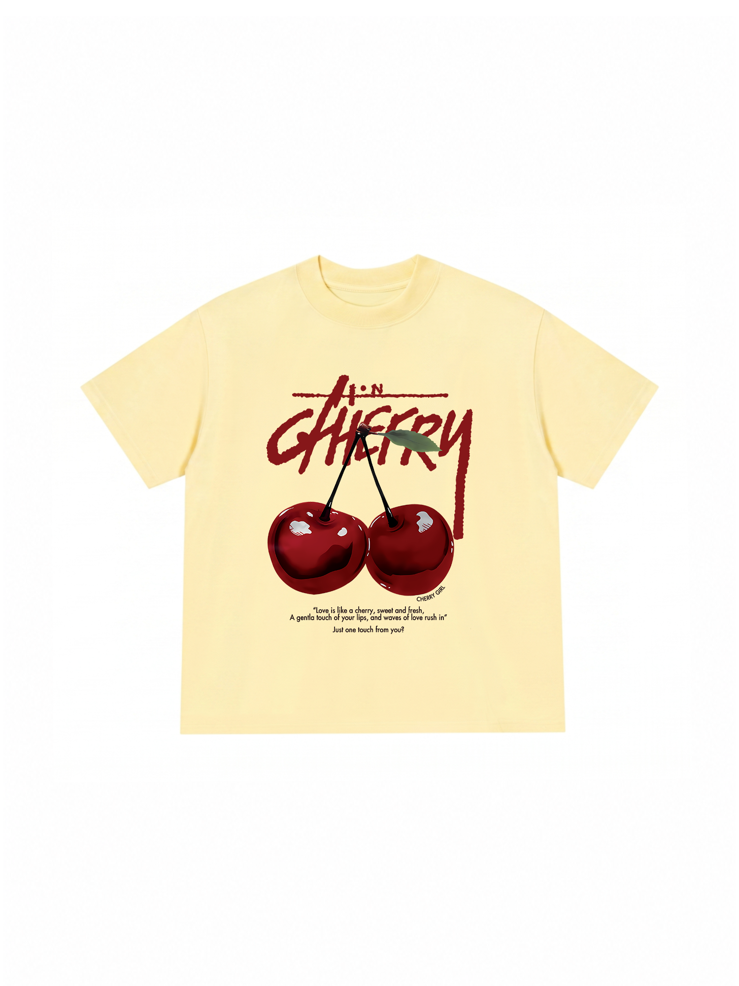 Áo Thun Relaxed Fit Cherry X Cotton USA Love