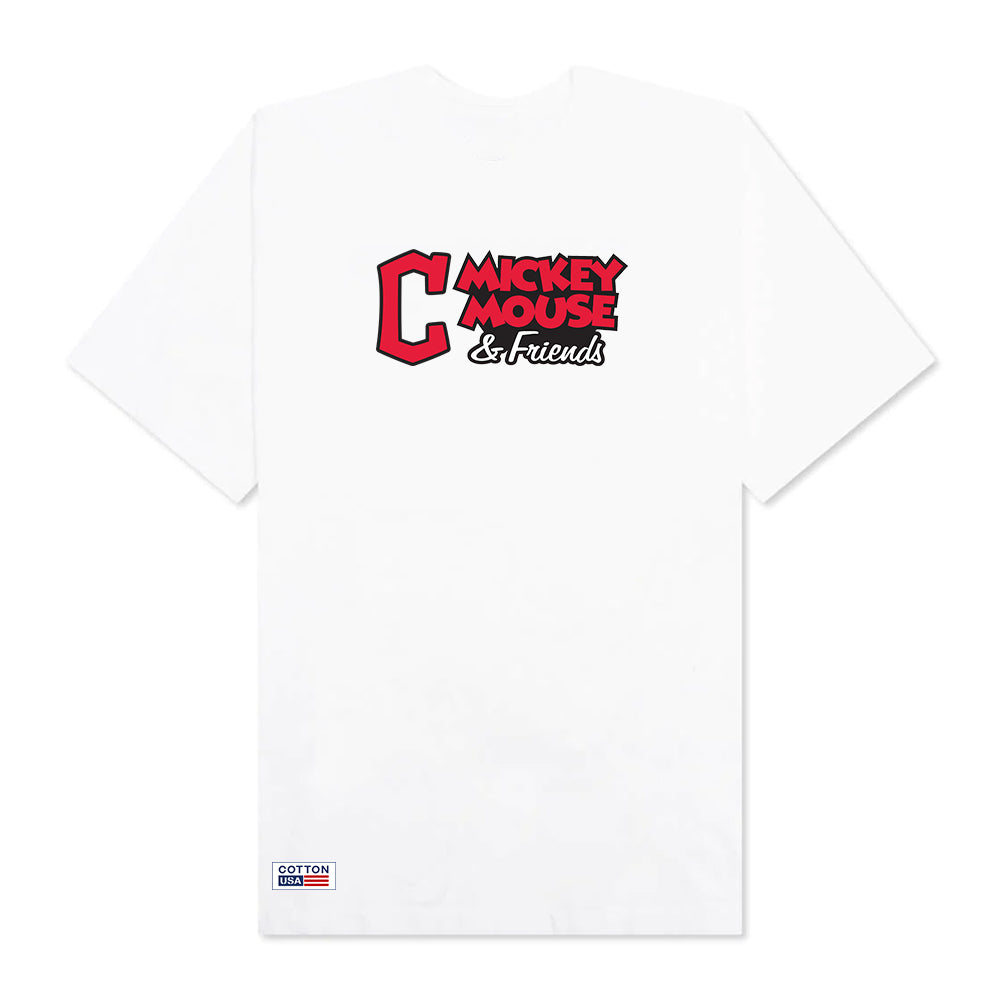 MLB Cleveland Guardians Mickey & Friends T-Shirt