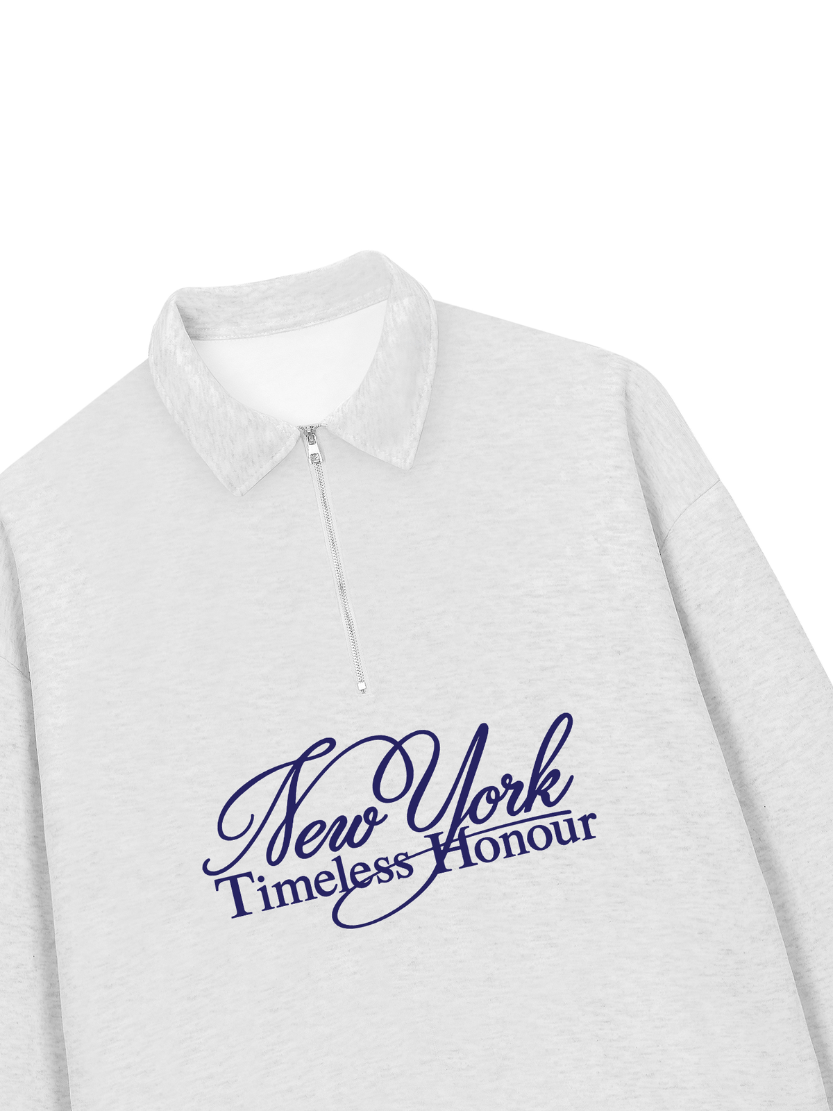 Áo Sweater Polo Nỉ Hai Da  New York Timeless Honour