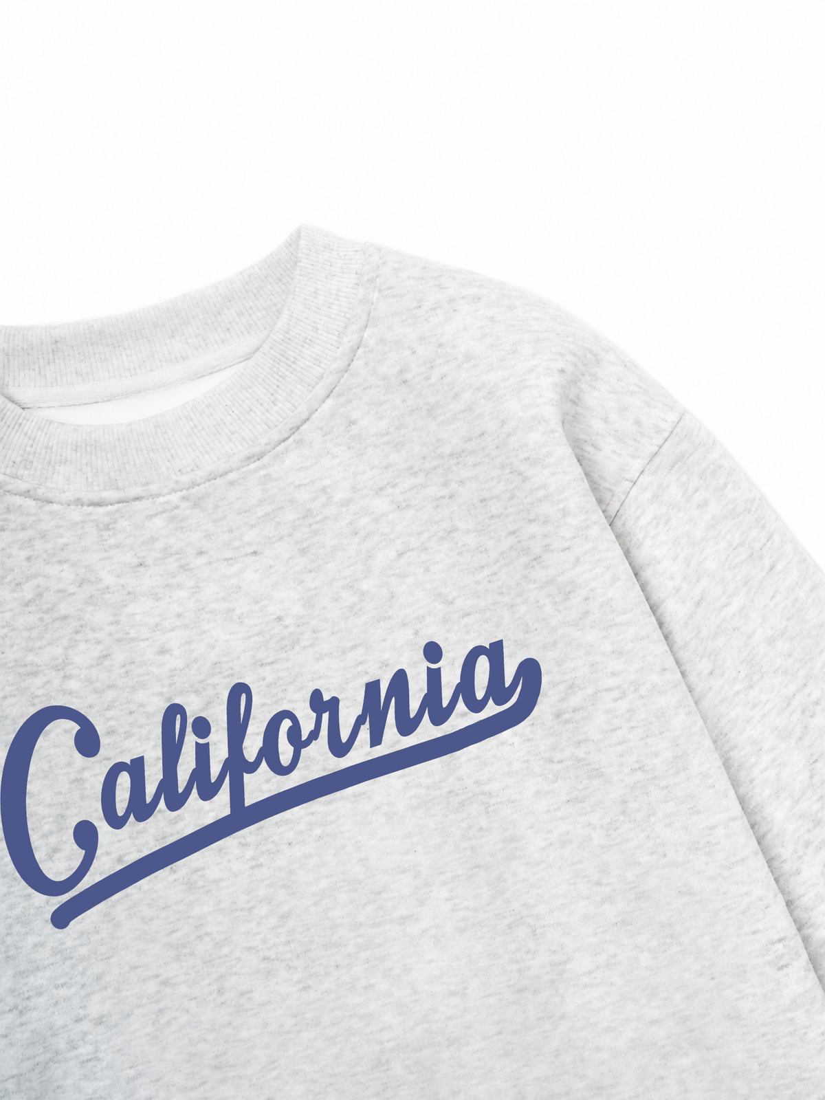 Áo Sweater Nỉ Hai Da USA Califorinia Blue