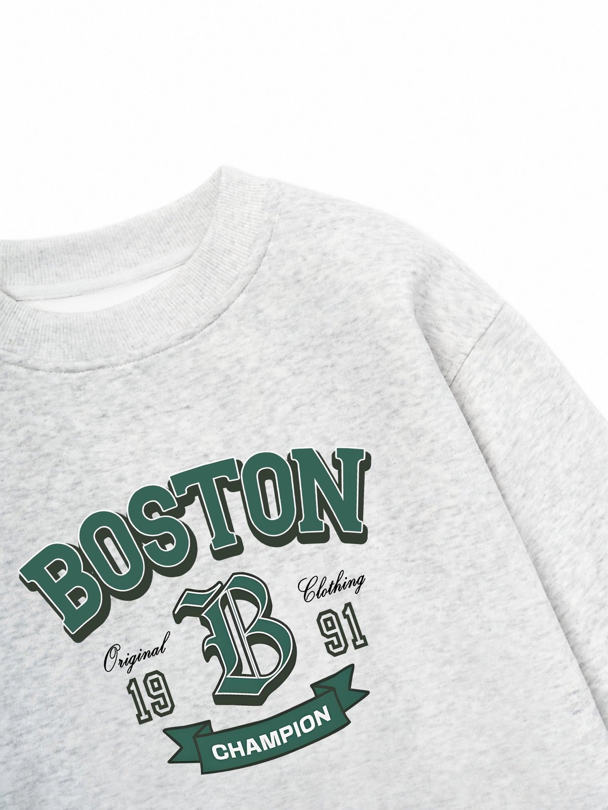 Áo Sweater Nỉ Hai Da City Bonton
