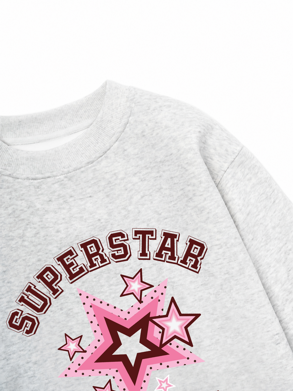 Áo Sweater Nỉ Hai Da Dotty Mood Super Star