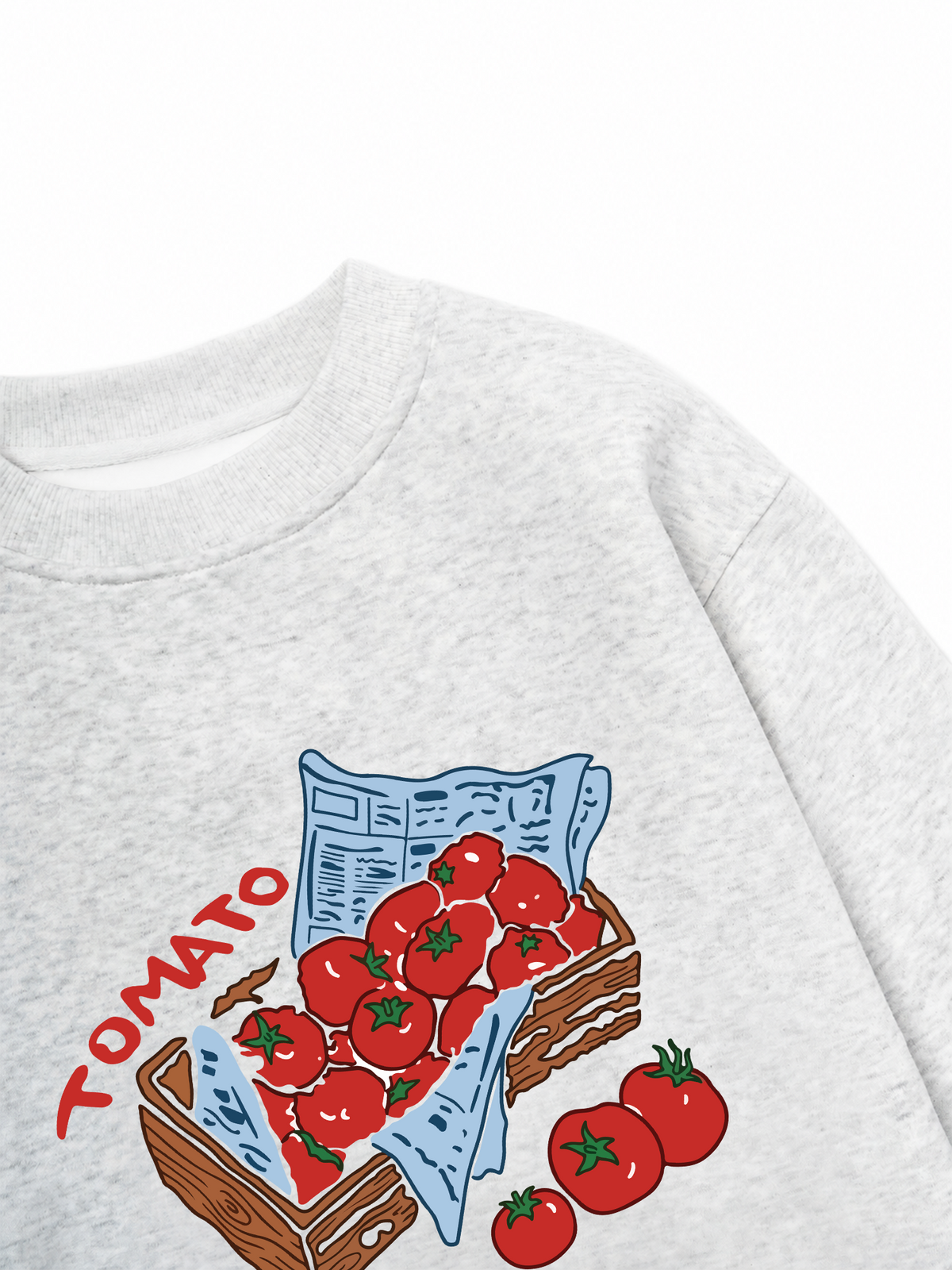 Áo Sweater Nỉ Hai Da Tropical Tomatoes