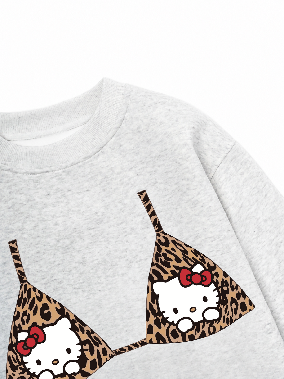 Áo Sweater Nỉ Hai Da Urban Leopard Bikini