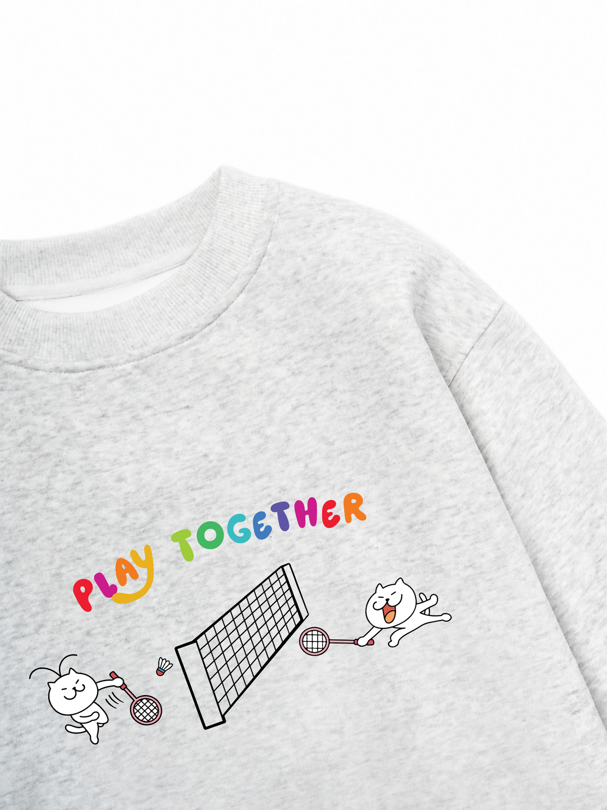 Áo Sweater Nỉ Hai Da Badminton Play Together