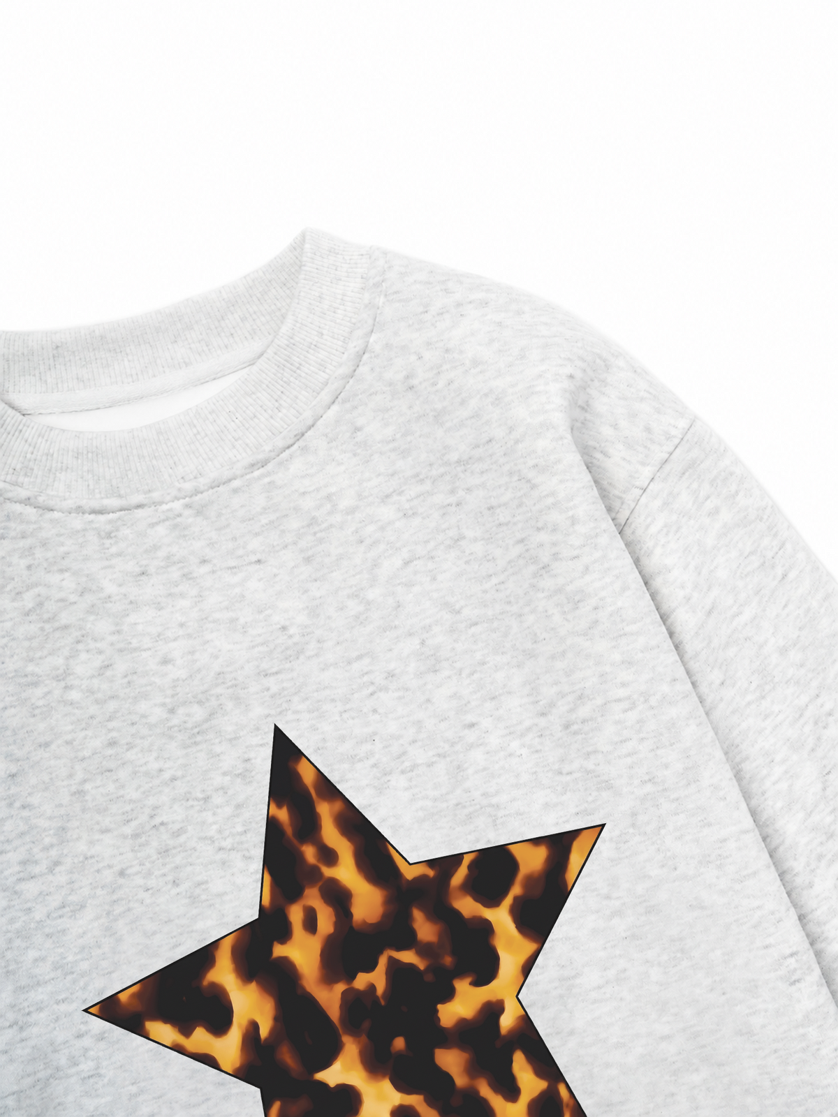 Áo Sweater Nỉ Hai Da Urban Leopard Star Pride Is Art