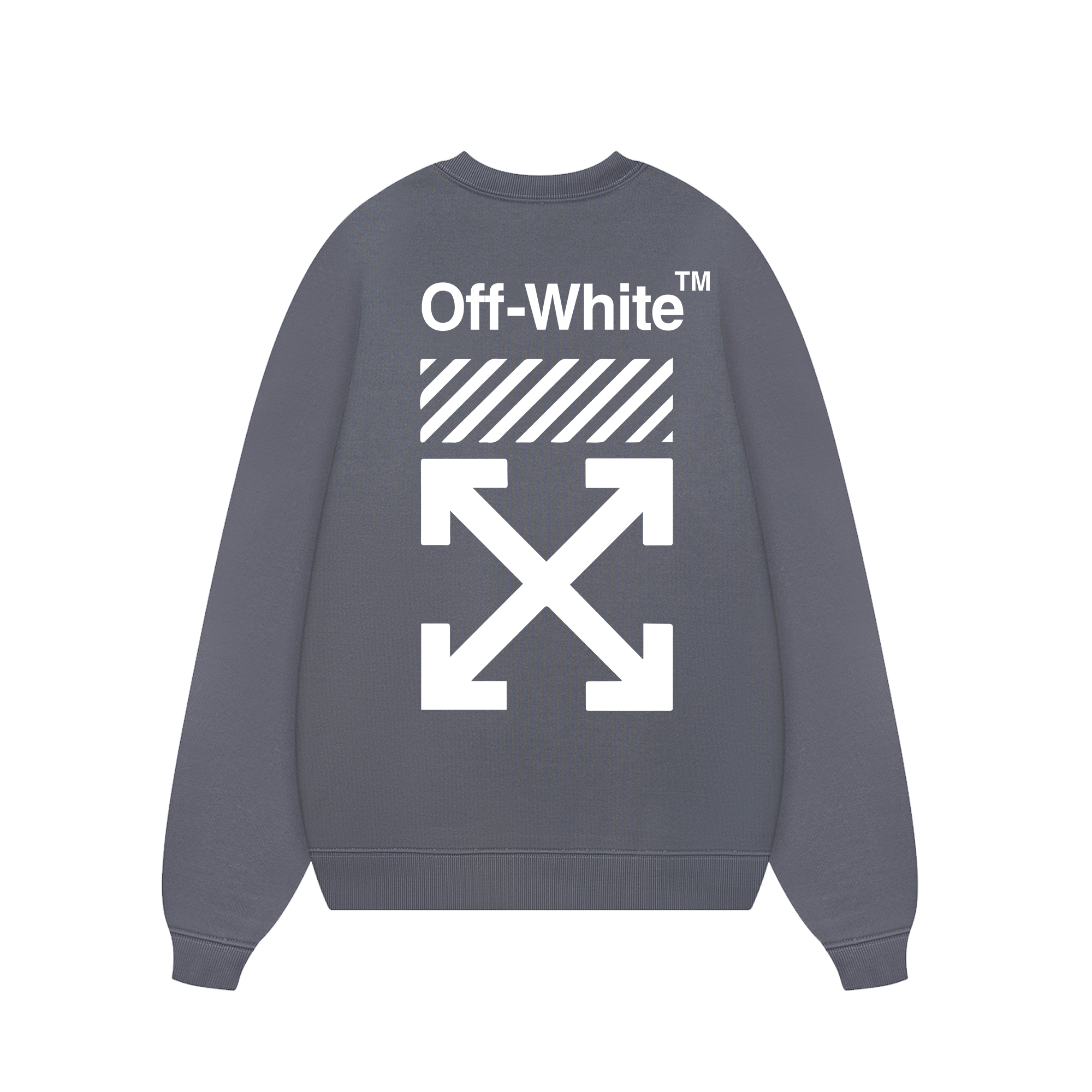 Off White Basic Logo Sweater