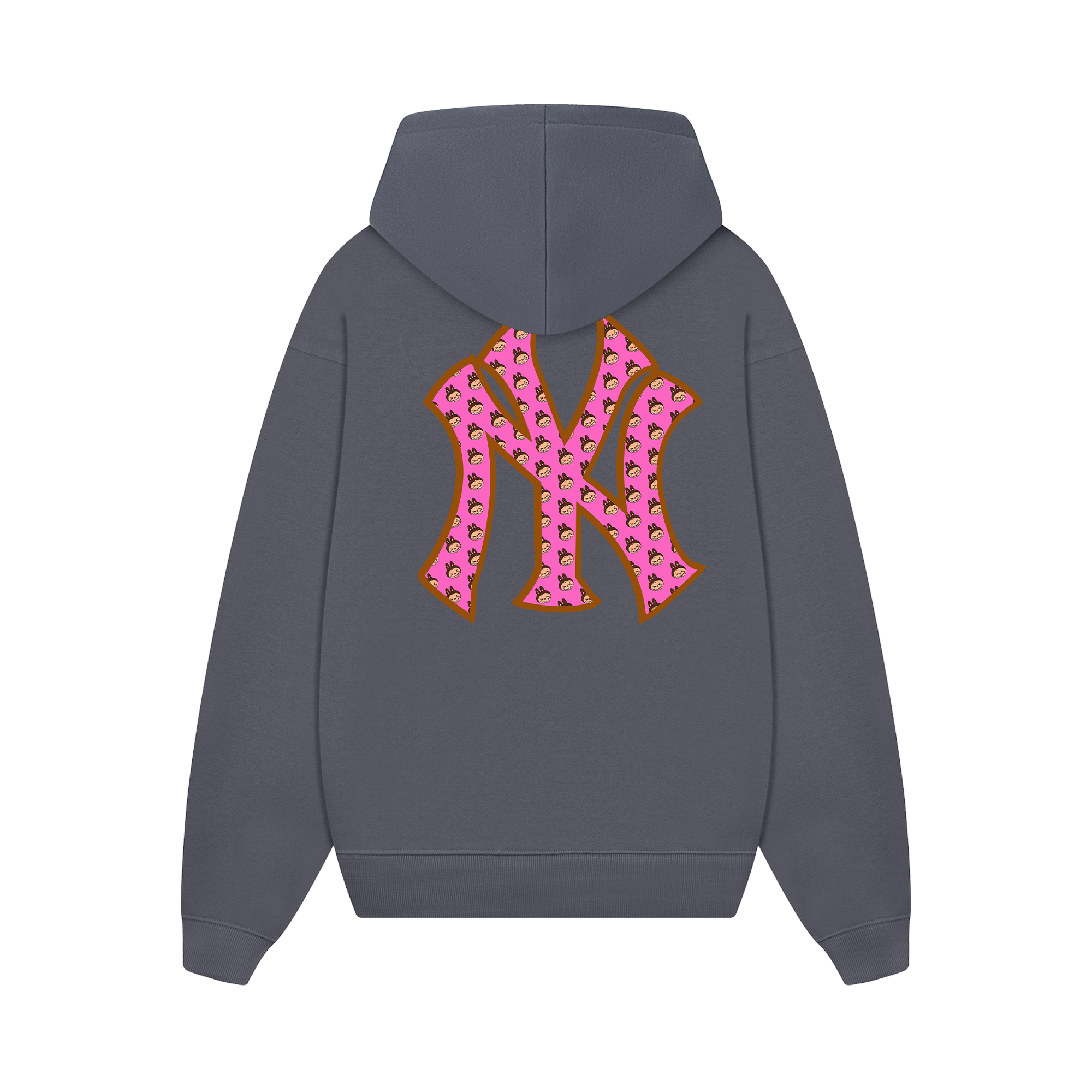 MLB Labubu NY Smile Hoodie