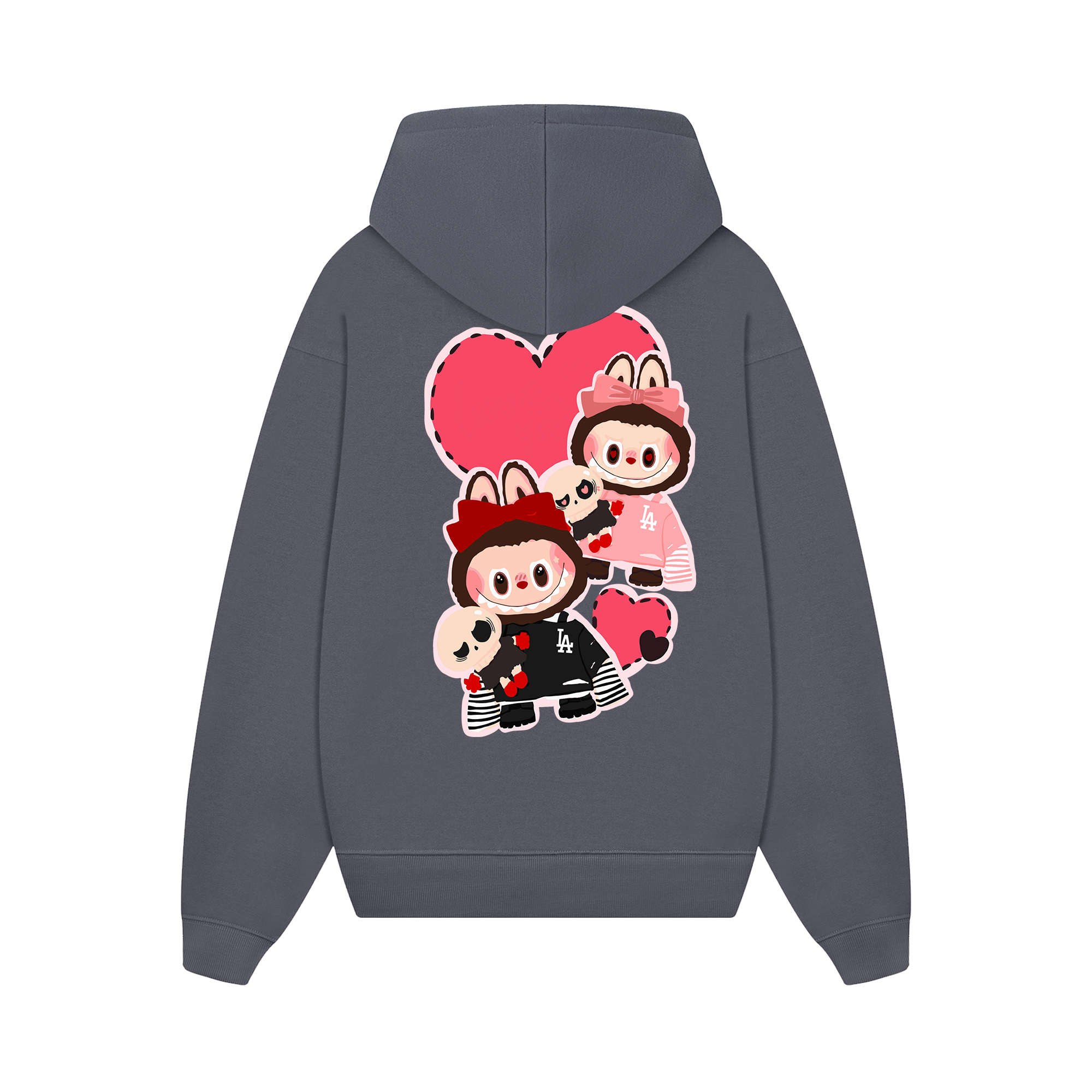 MLB Labubu Lovely Twins LA Hoodie