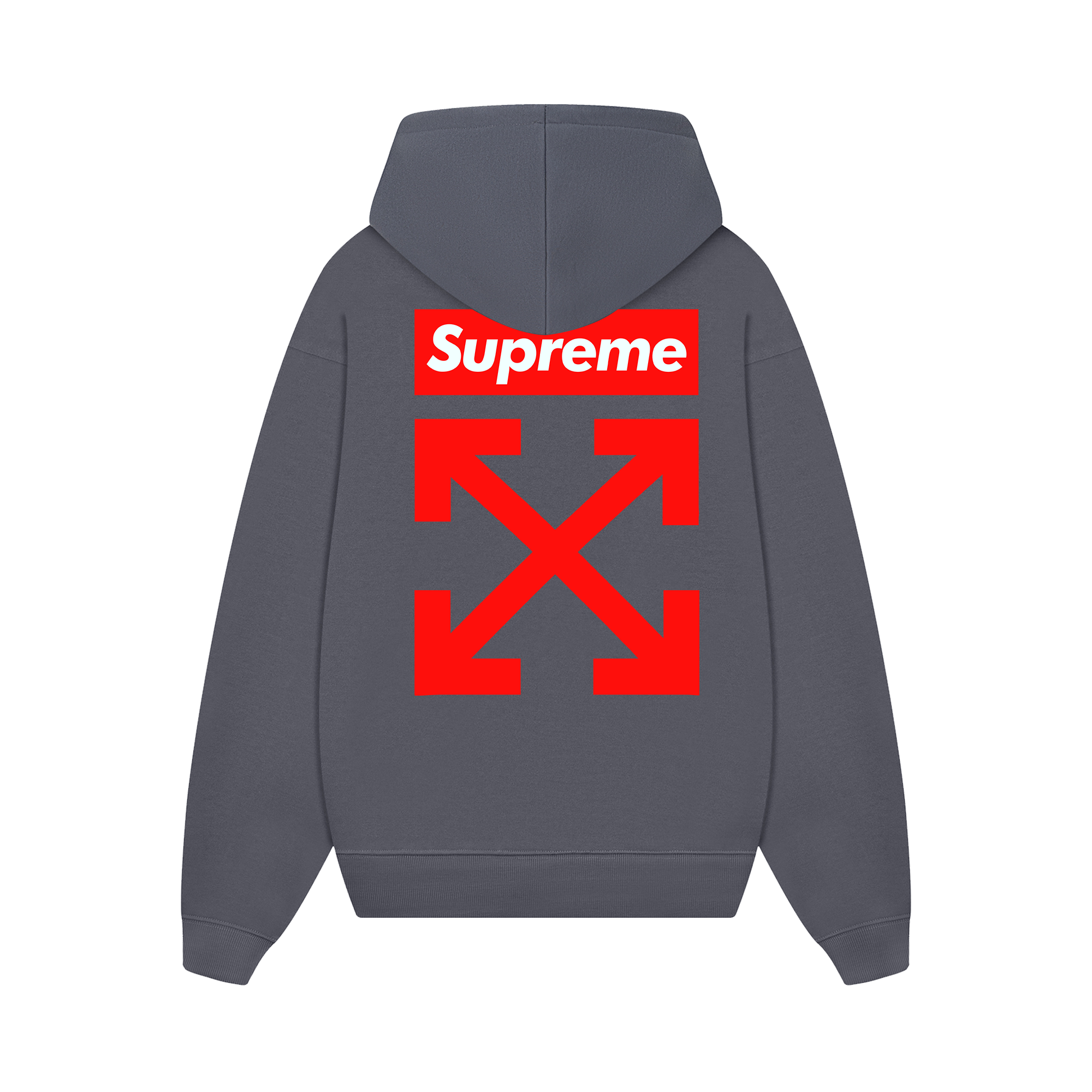 Off White Collab Supreme Hoodie