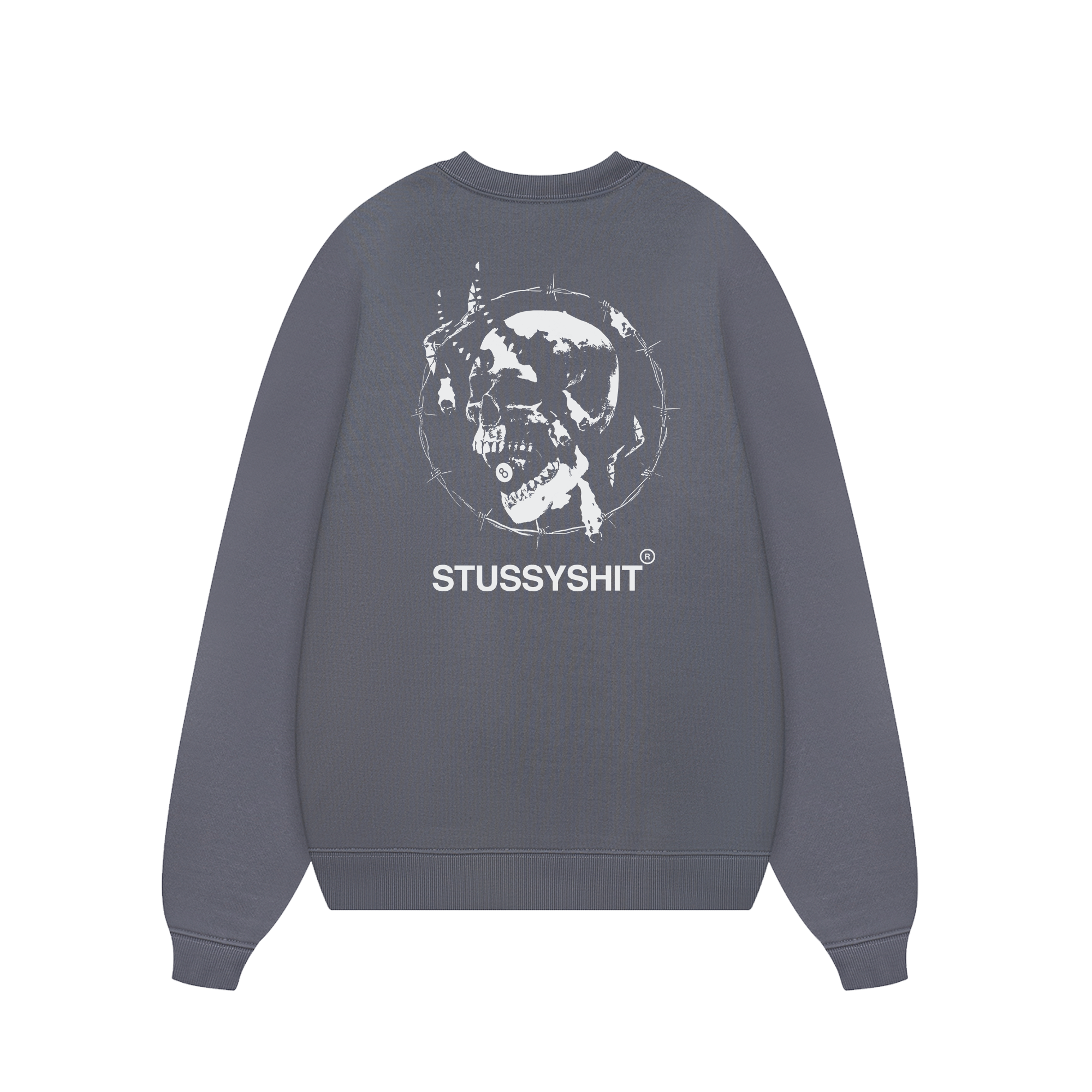 Stussy Inferno Skull Sweater