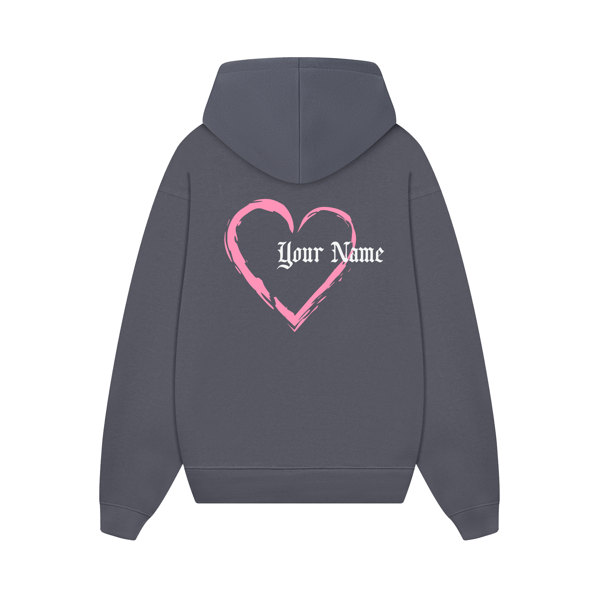 Custom Couple Spider Heart Hoodie