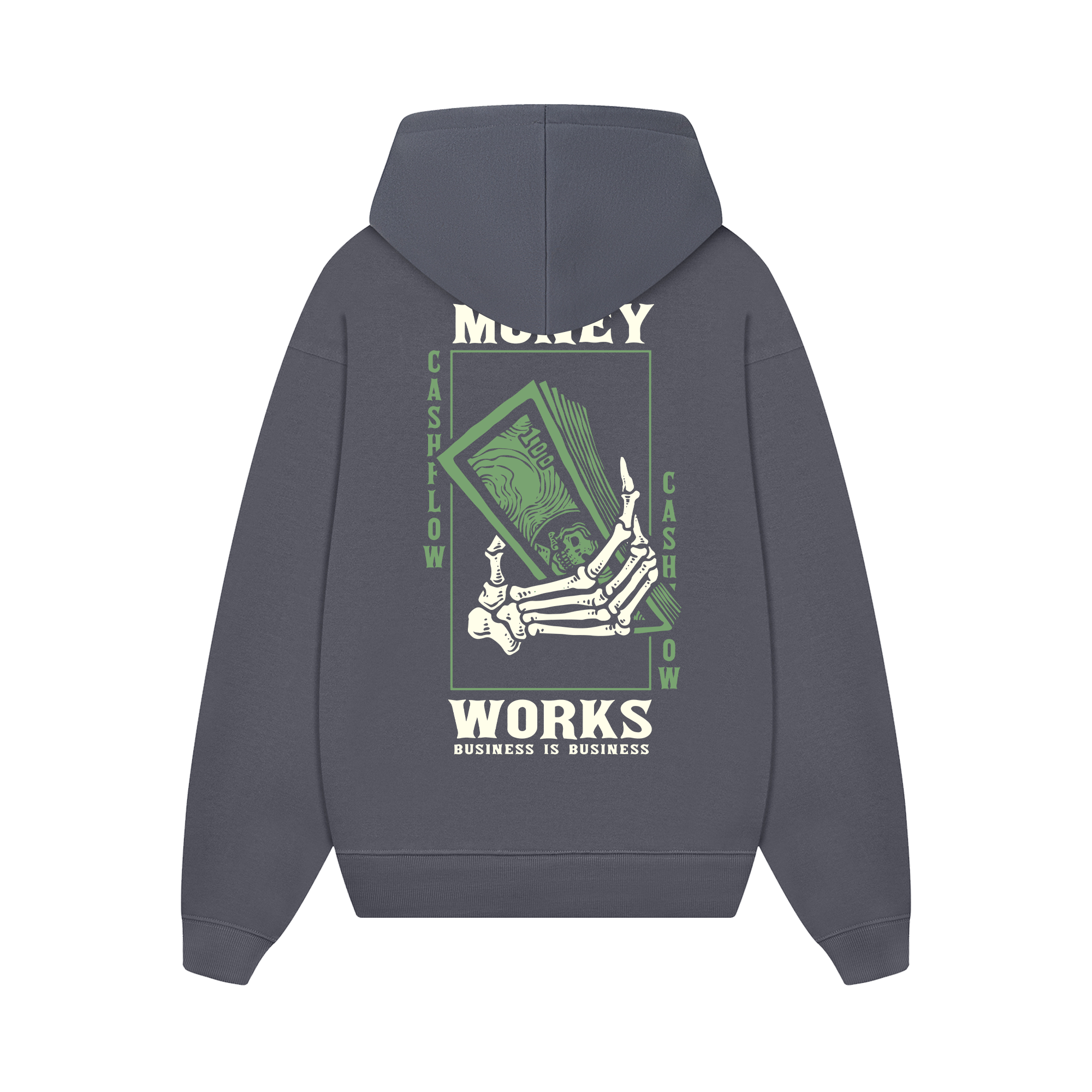 Money Works Business Is Business Hoodie