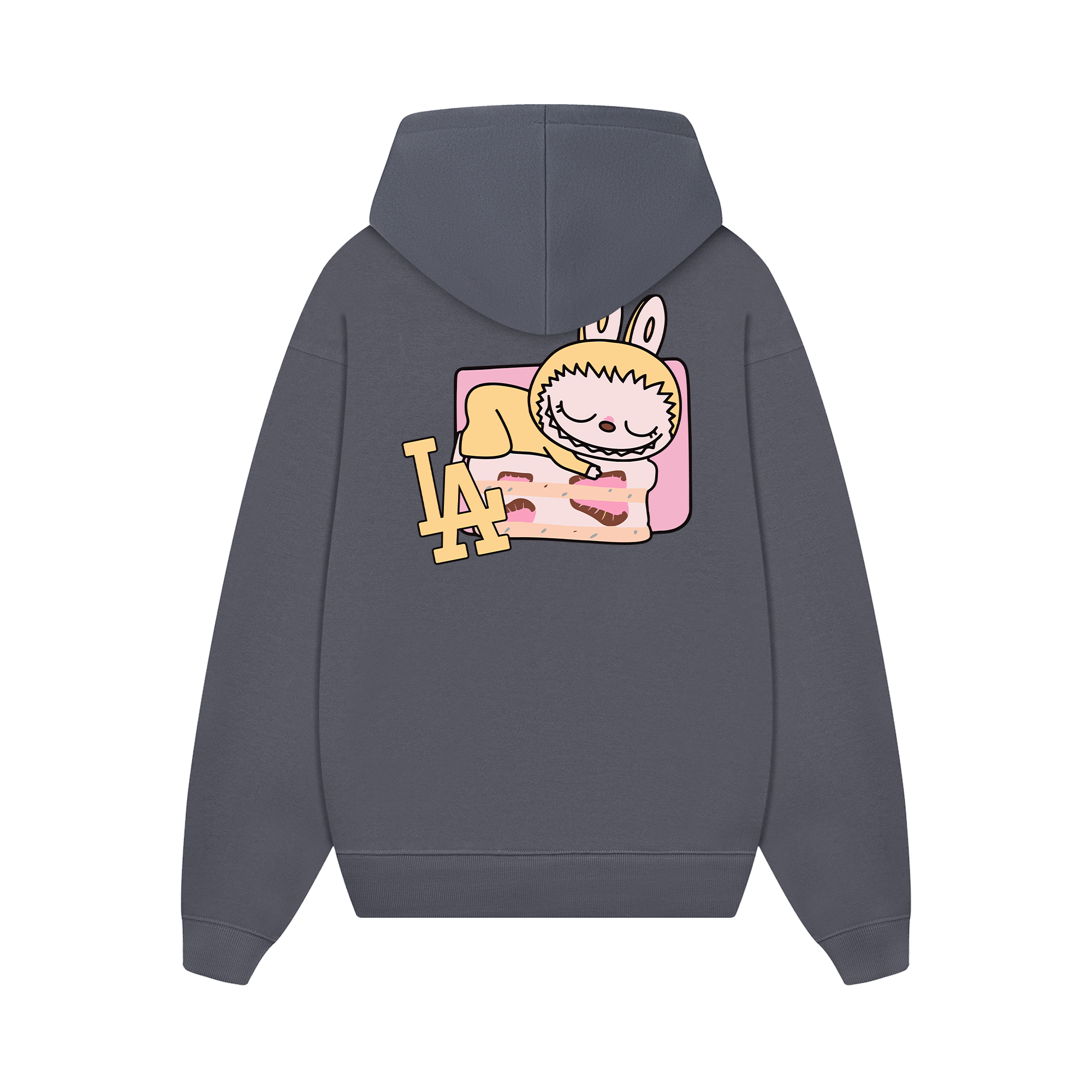 MLB Labubu Strawberry Pie LA Hoodie