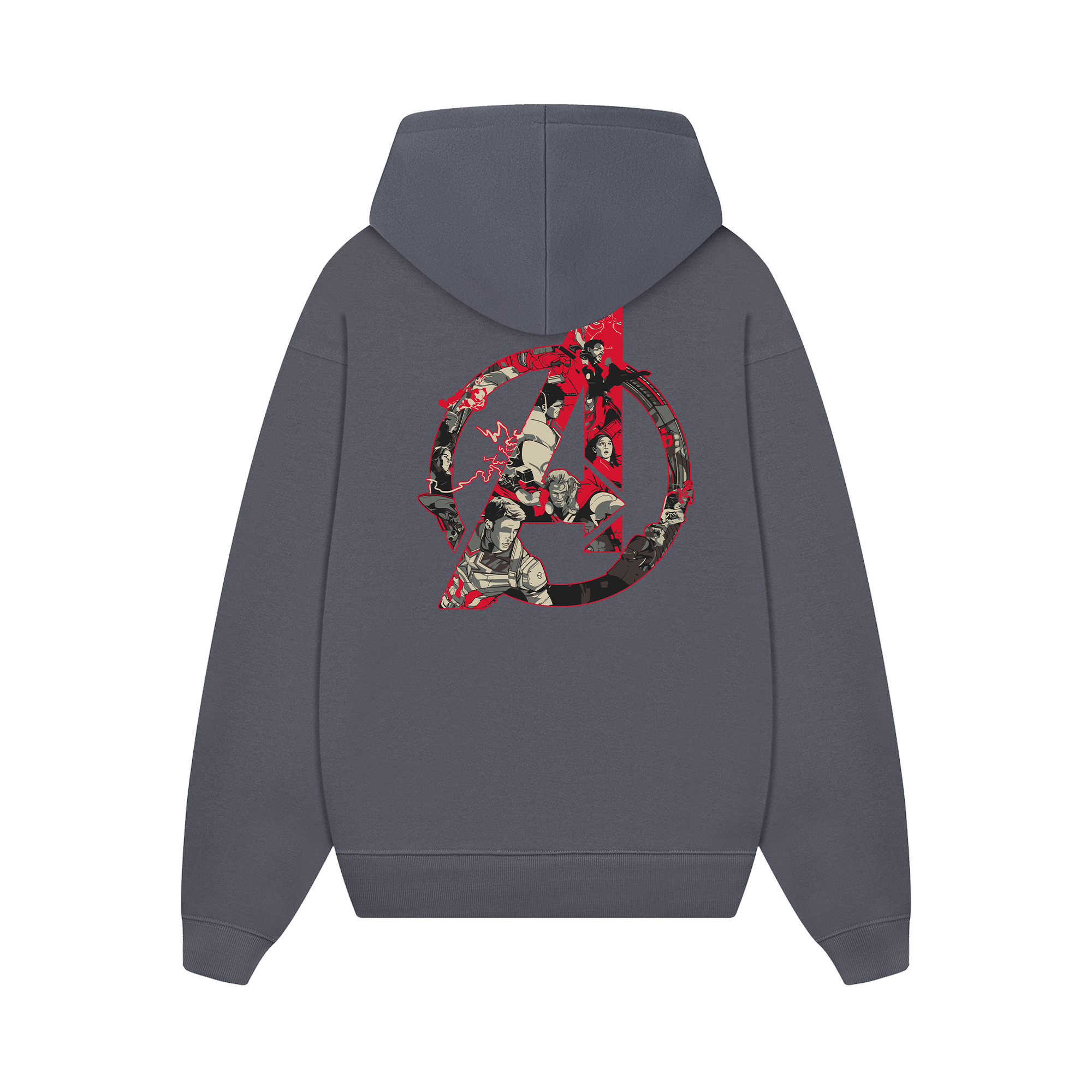 Marvel Avengers Red Logo Hoodie