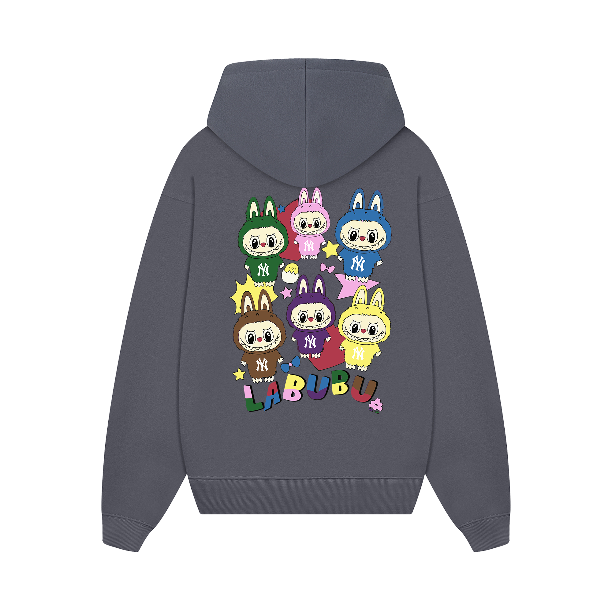 MLB Labubu Cute Team NY Hoodie