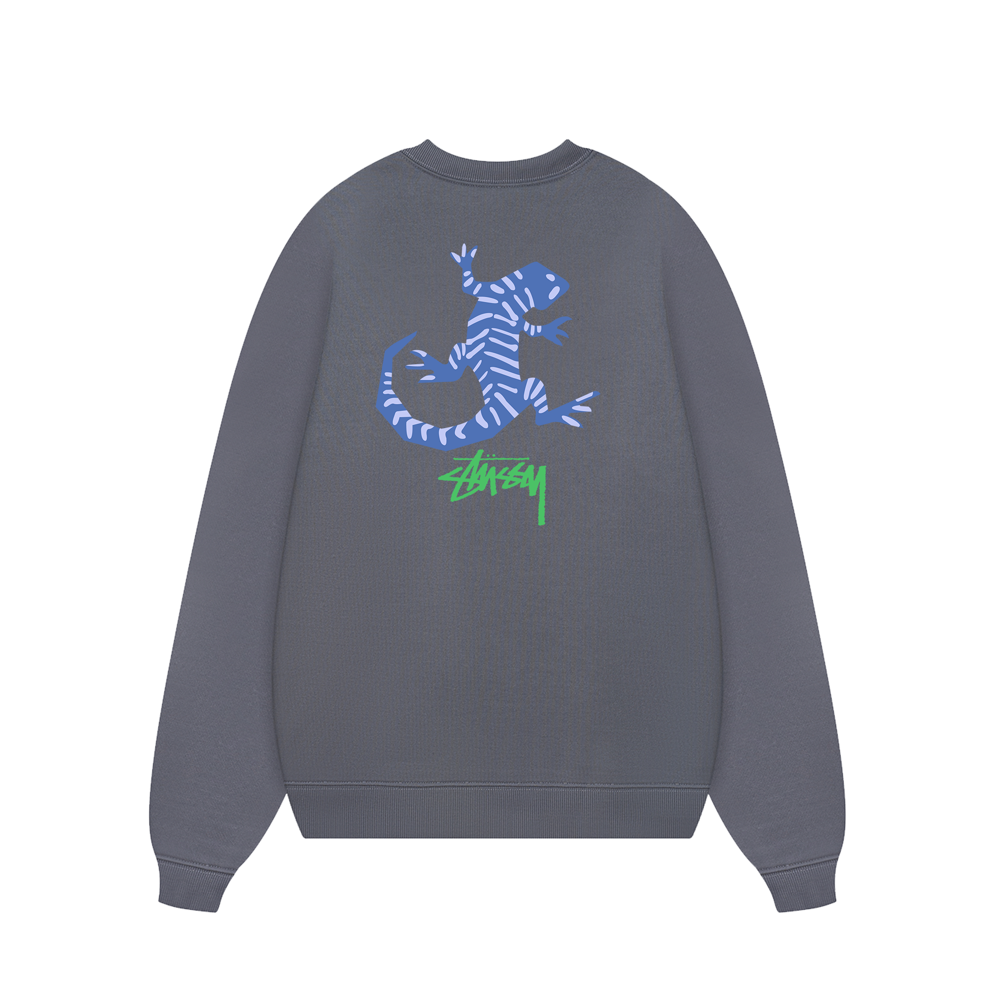 Stussy Blue Lizard Sweater