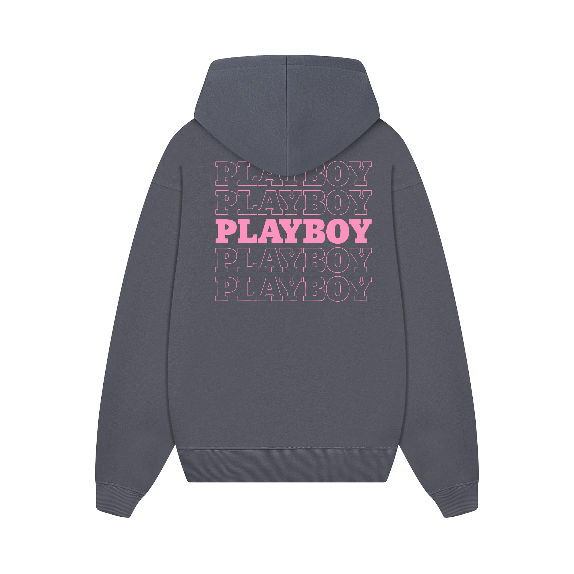 Play Boy Pink Repeating Masthead Hoodie