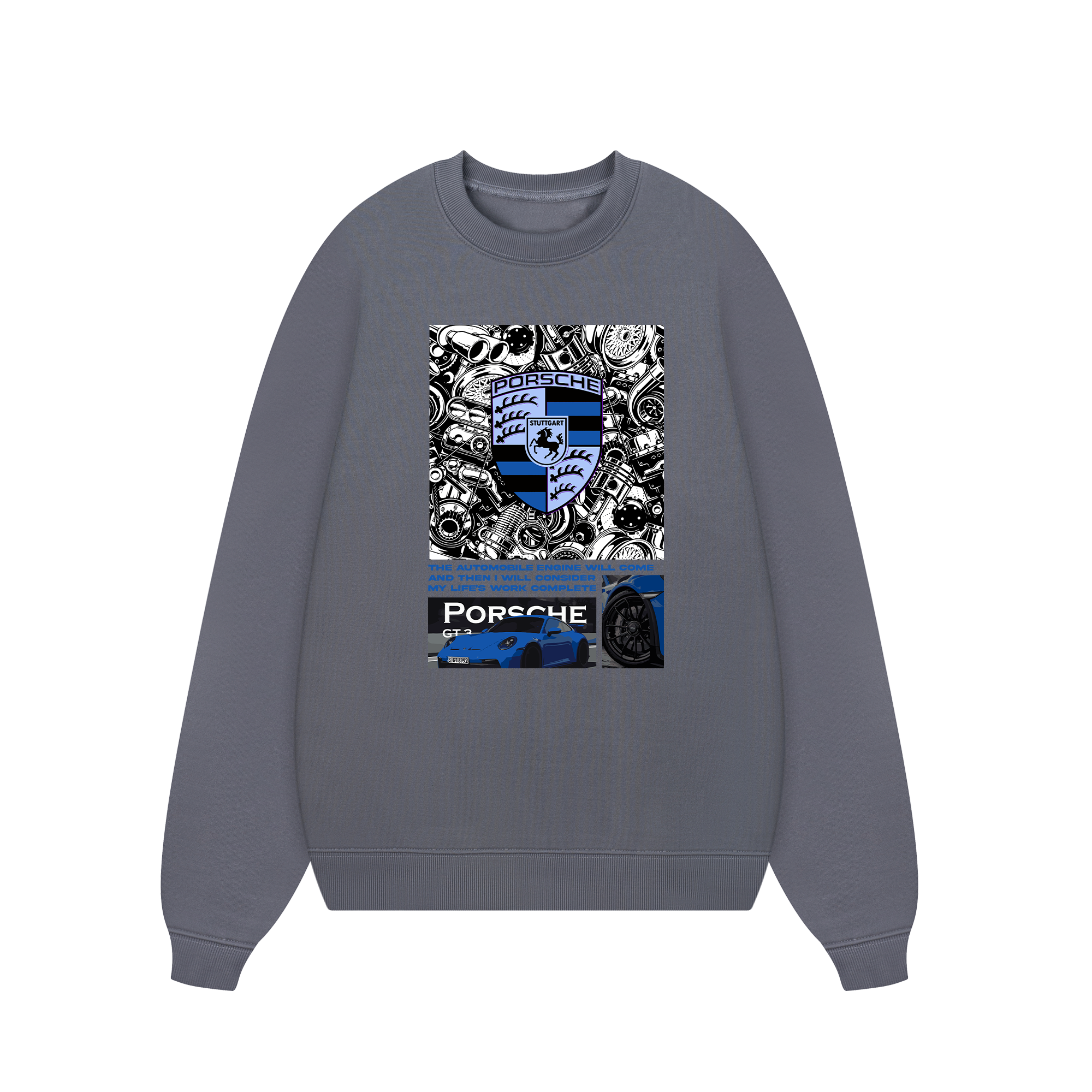 Porsche The Auto Mobile Sweater