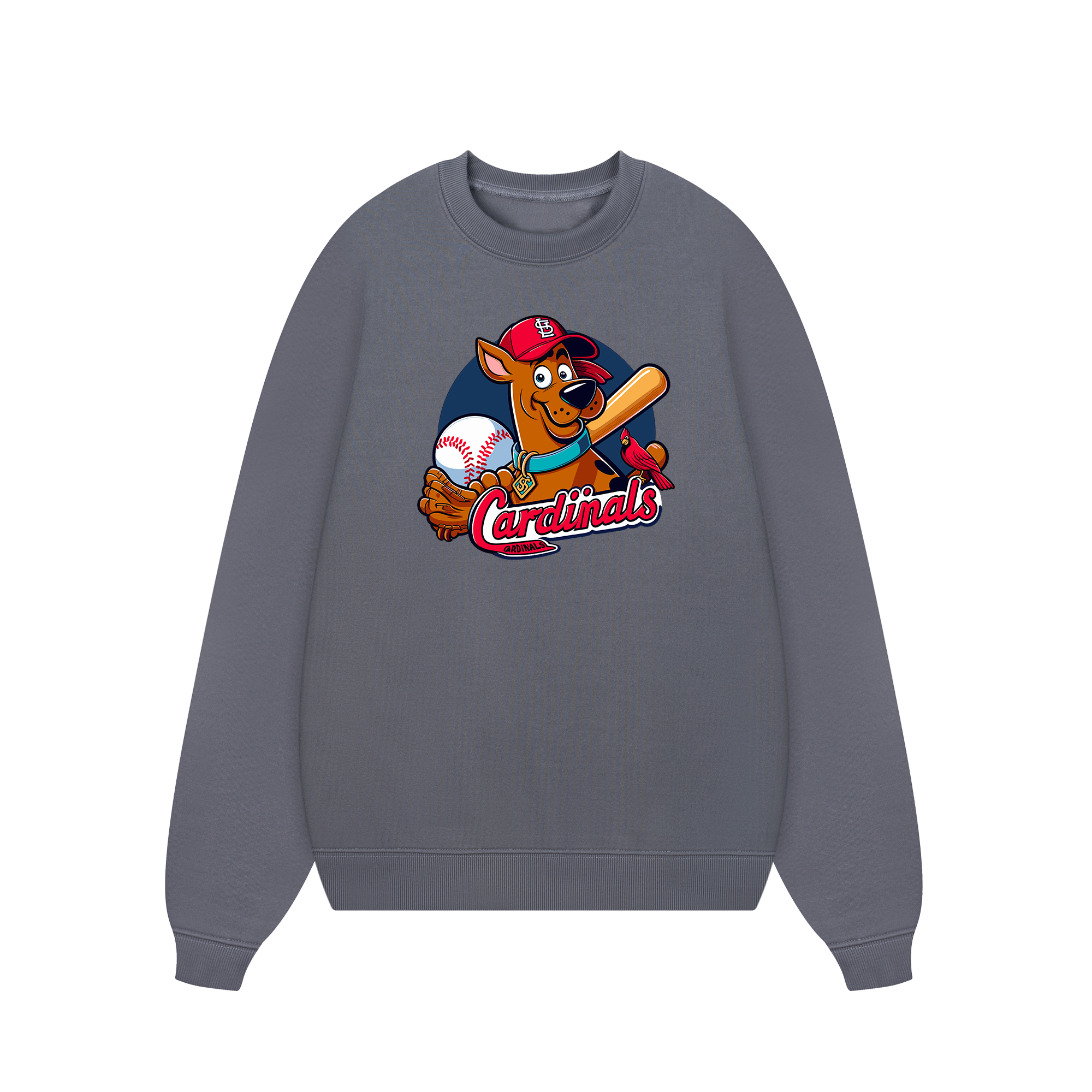 MLB Cardinals Scooby Doo Sweater