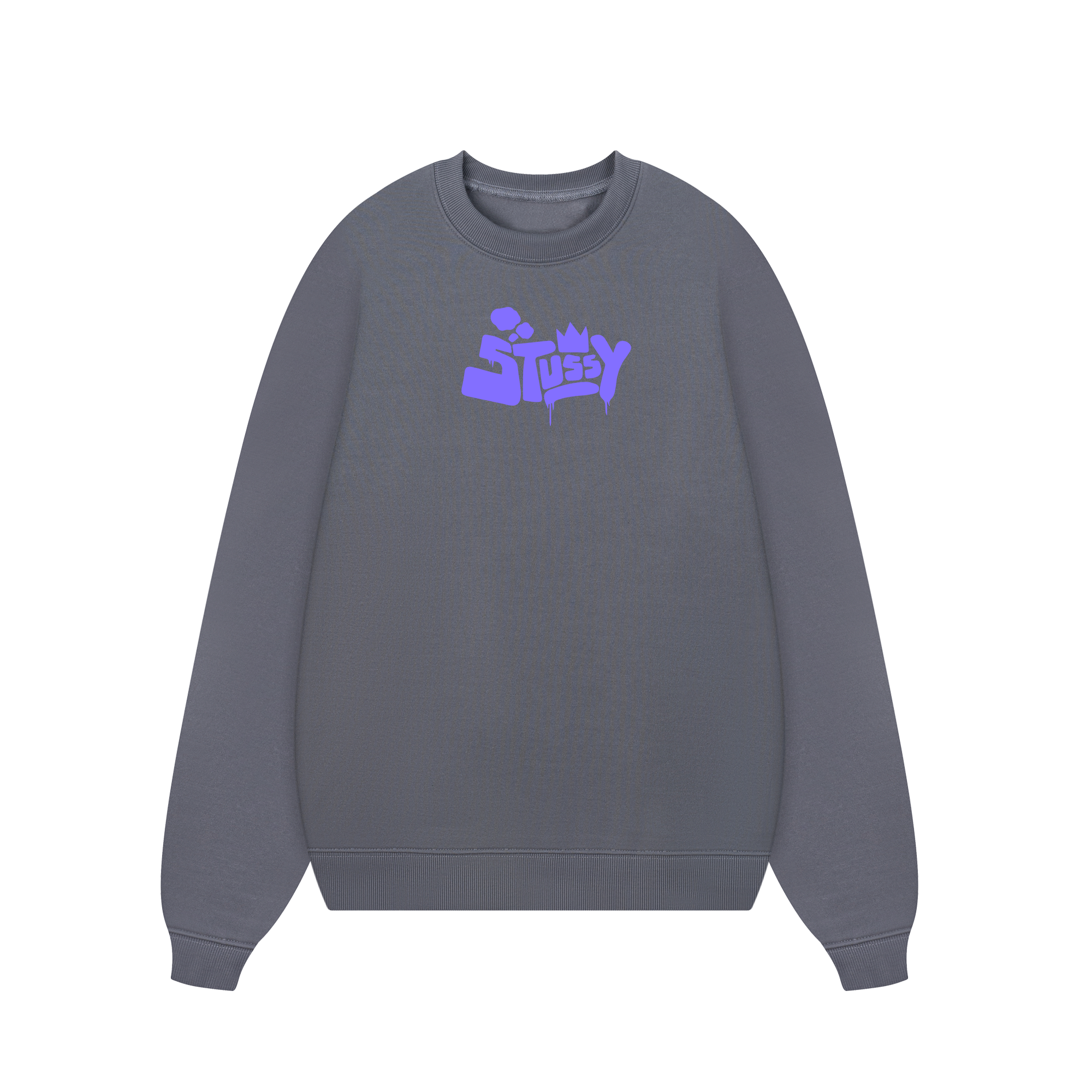 Stussy Purple Smoke Sweater