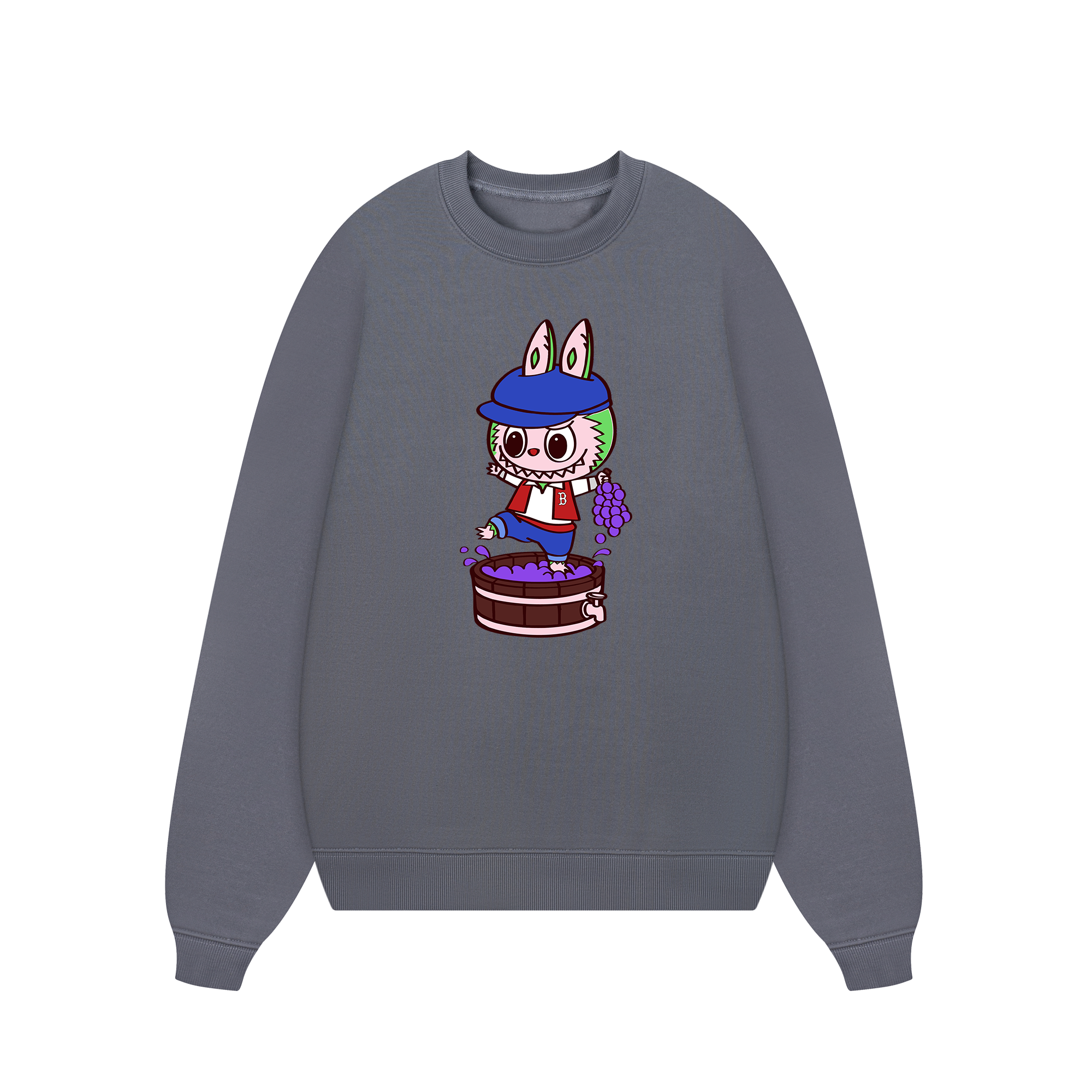 MLB Labubu Grape Boy Boston Sweater