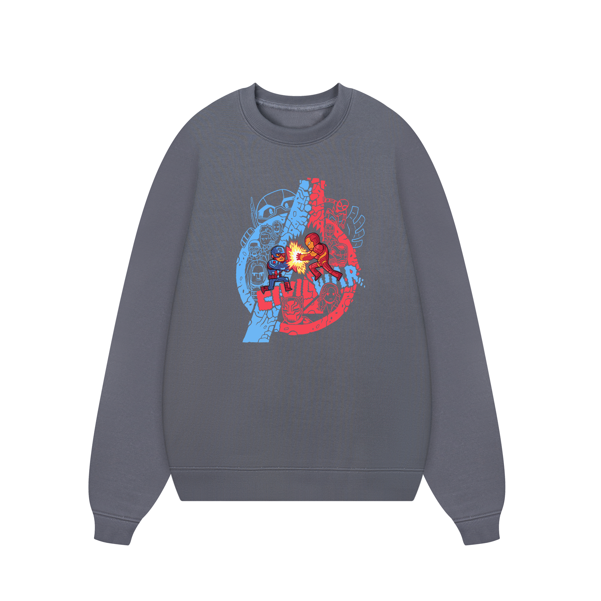 Marvel Civil War Sweater