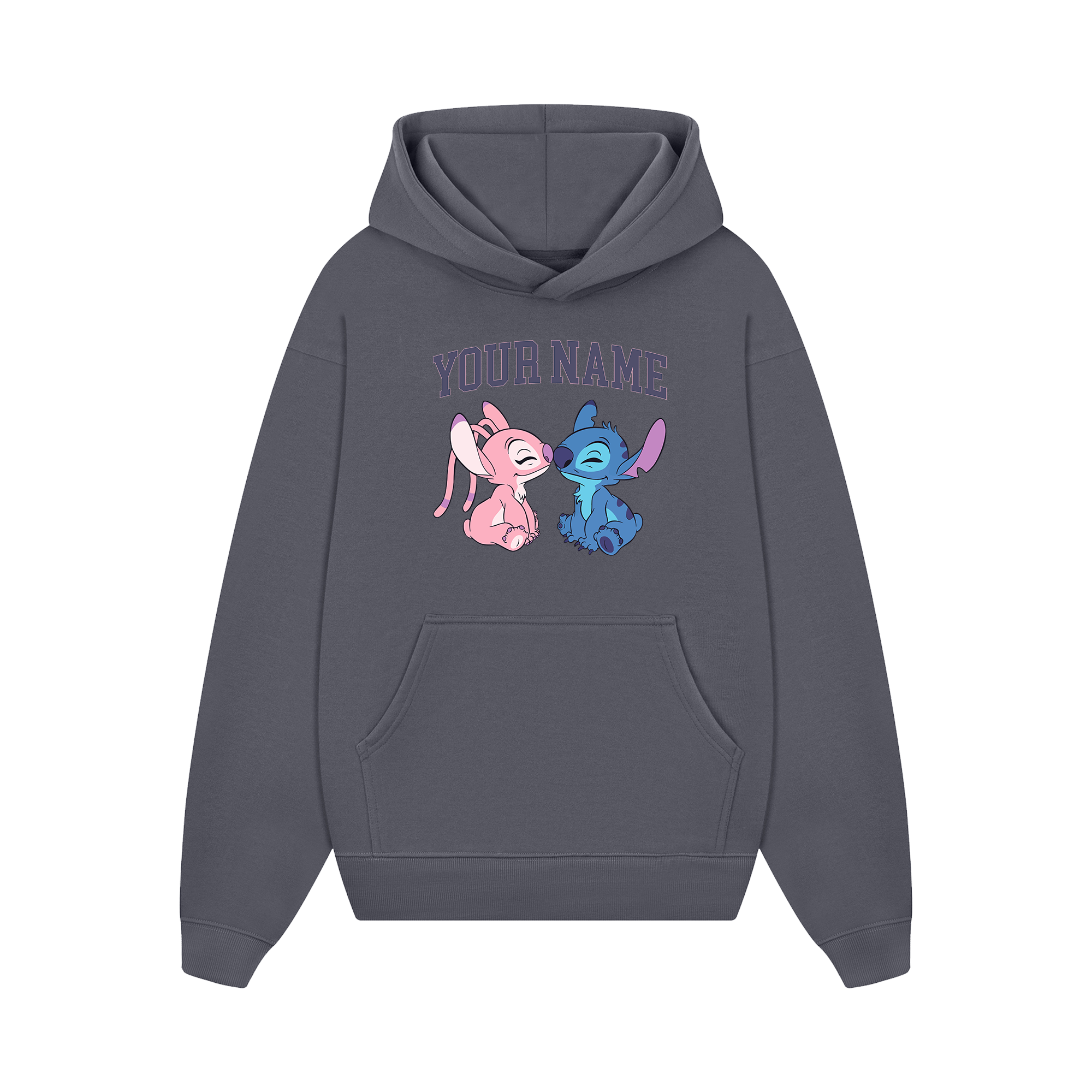 Custom Couple Stitch x Angel Hoodie