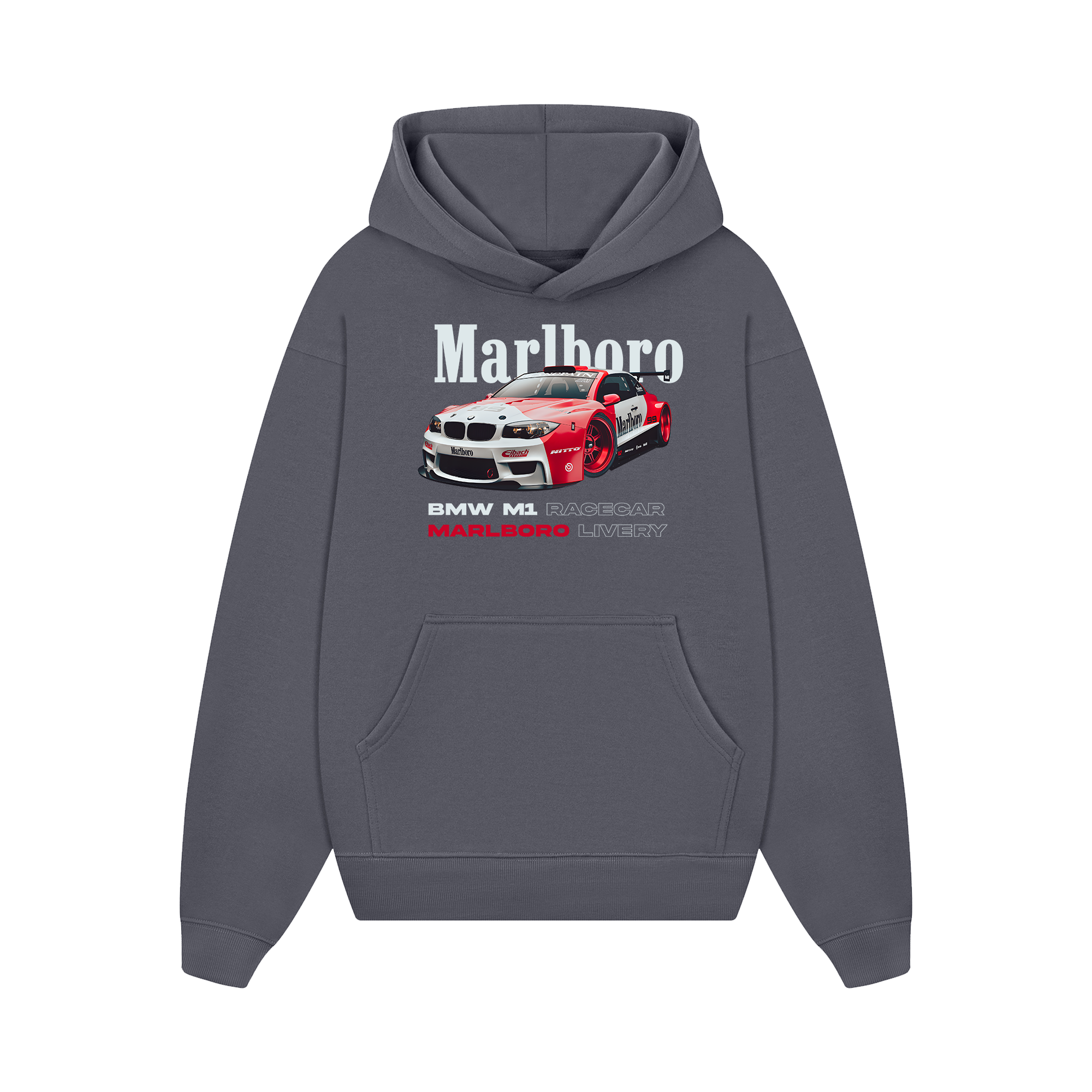 Marlboro BMW M1 Race Car Hoodie