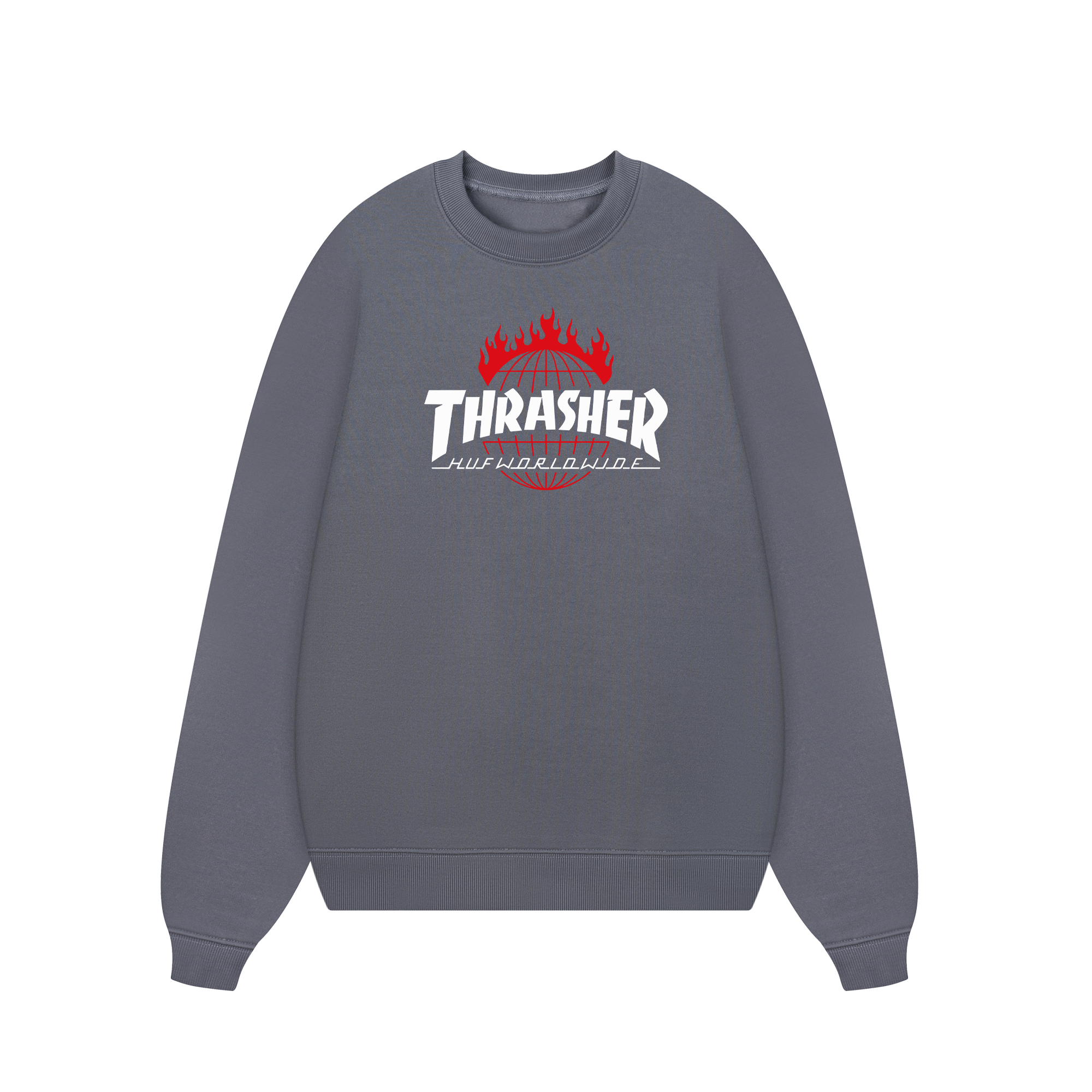 Thrasher HUF World Wide Sweater