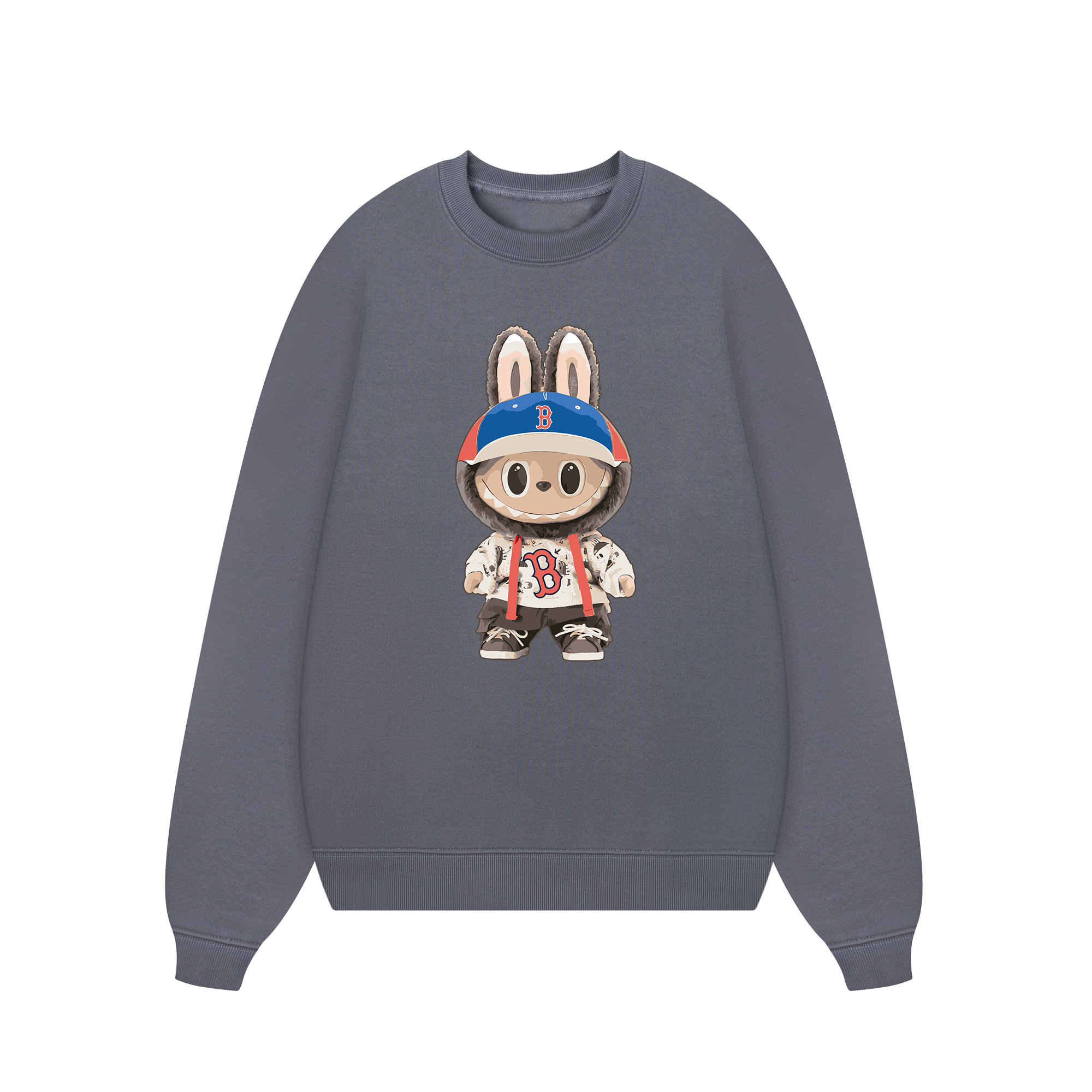 MLB Labubu Hip Hop Boston Sweater