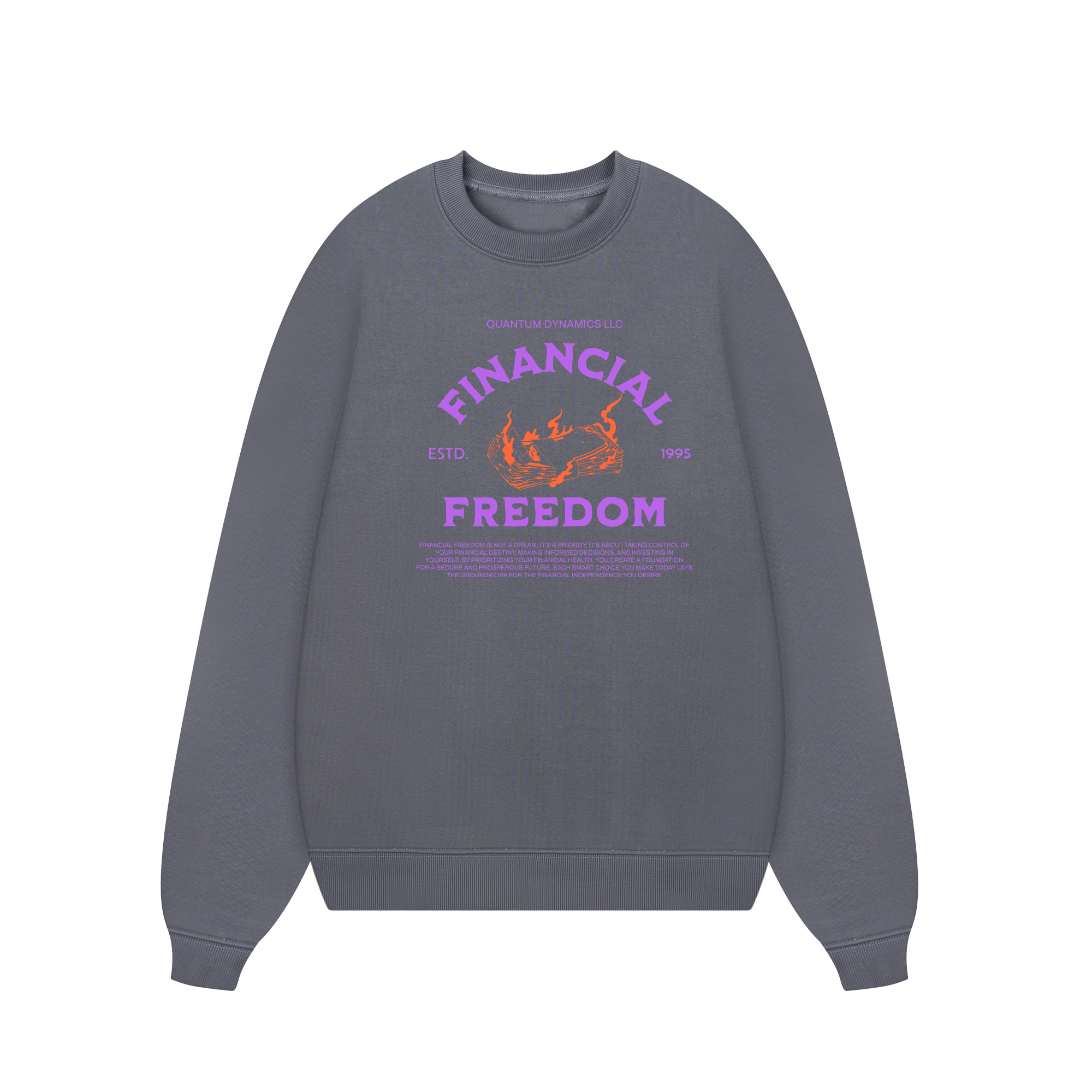 Money Financial Freedom Sweater