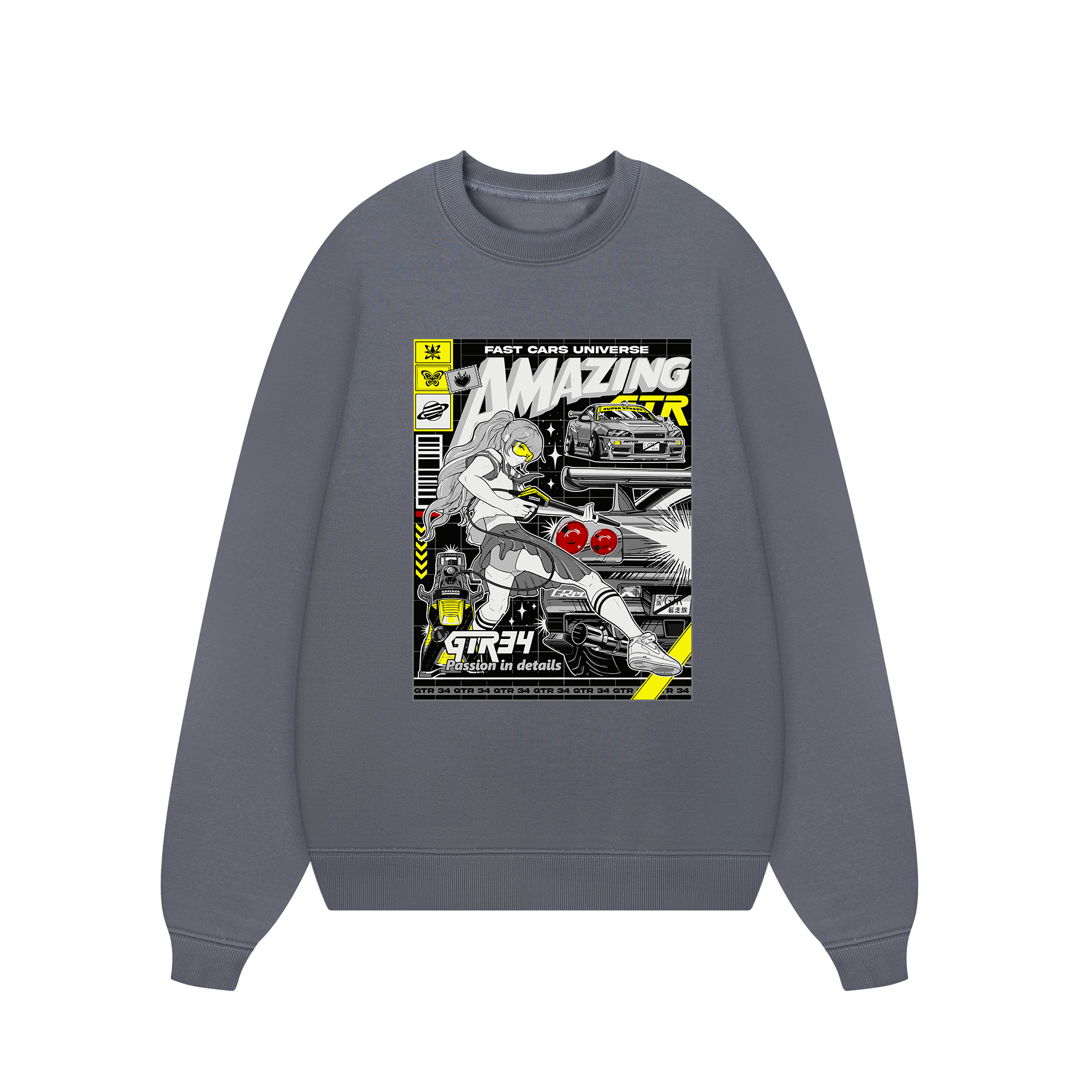 Porsche Fast Cars Universe Sweater