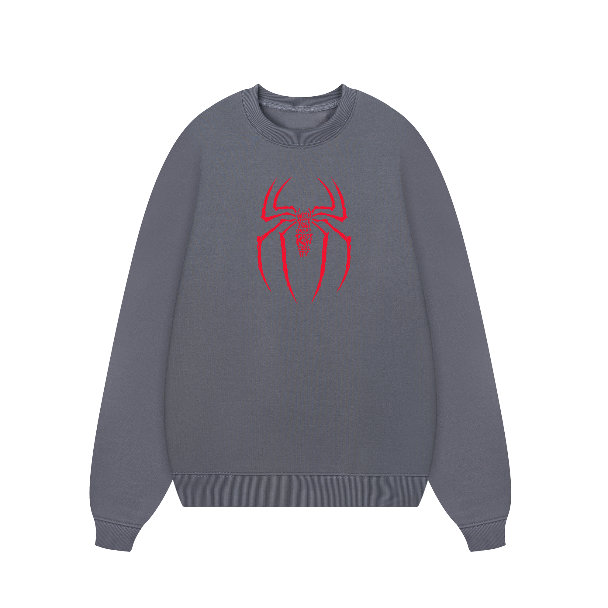 Marvel Spider Man Slogan Sweater