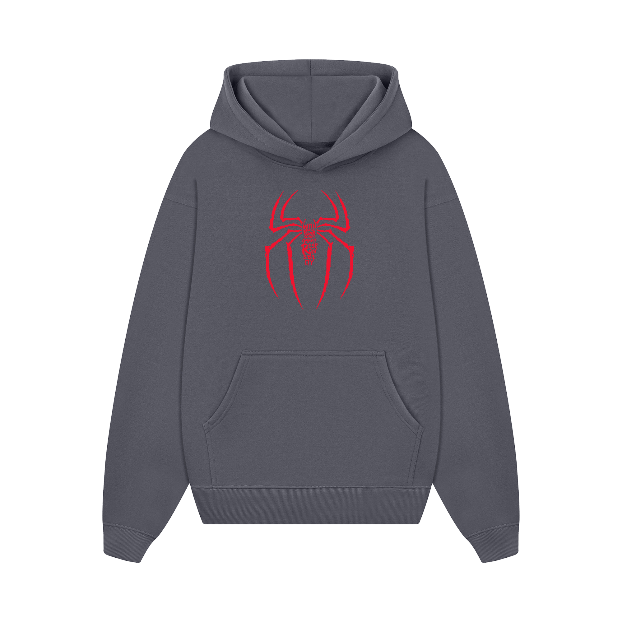 Marvel Spider Man Slogan Hoodie