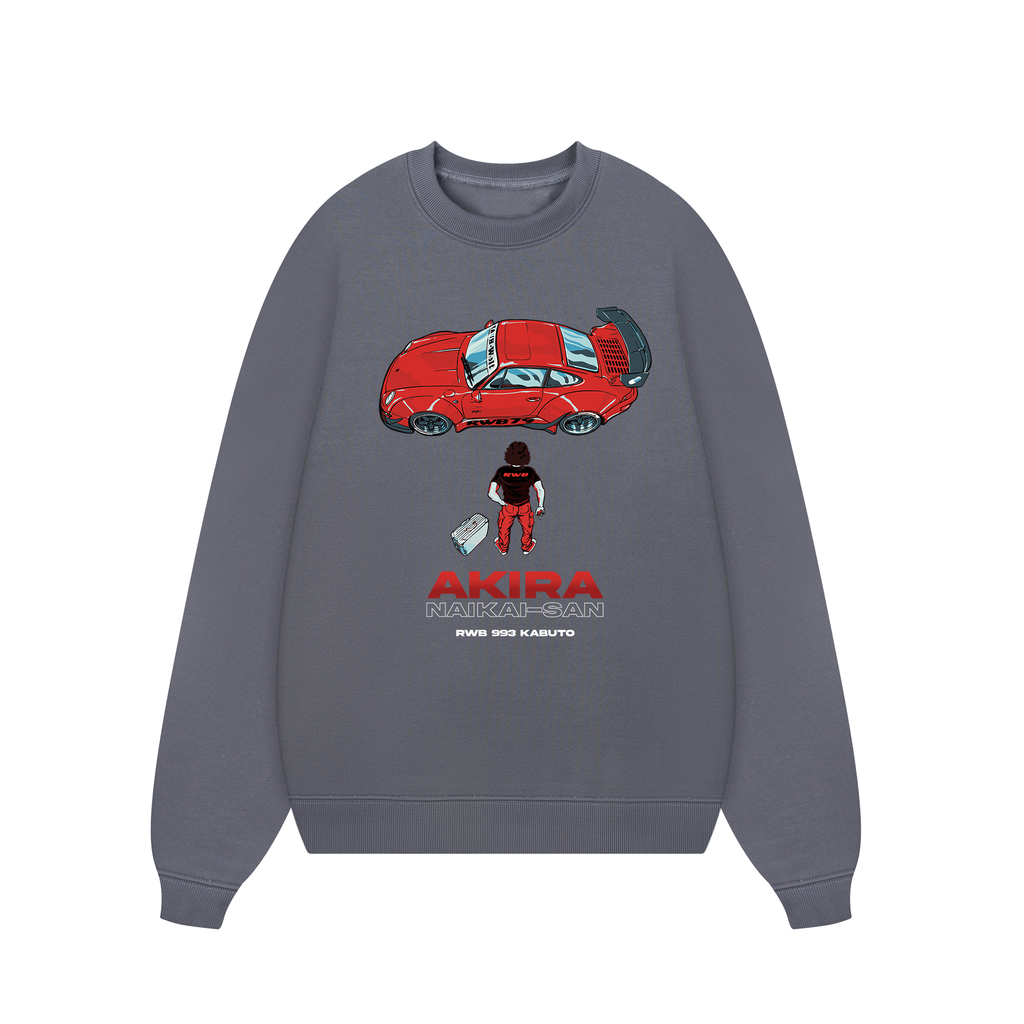 Porsche RWB 993 Kabuto Akira Sweater