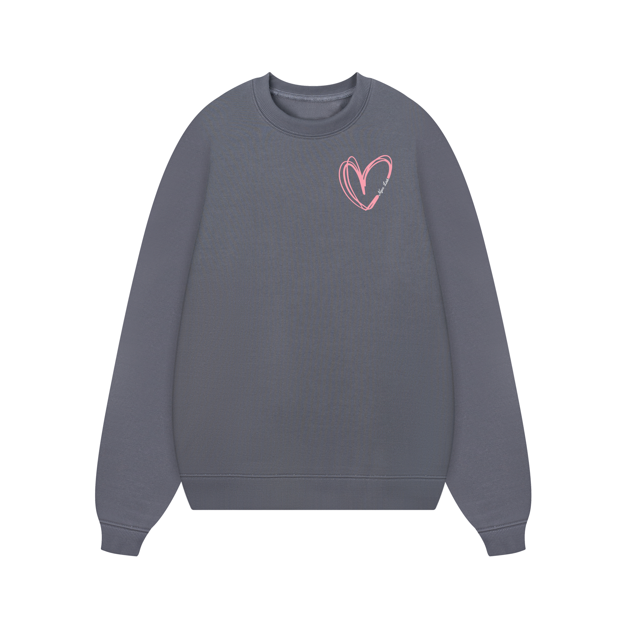 Custom Couple Heart Sweater