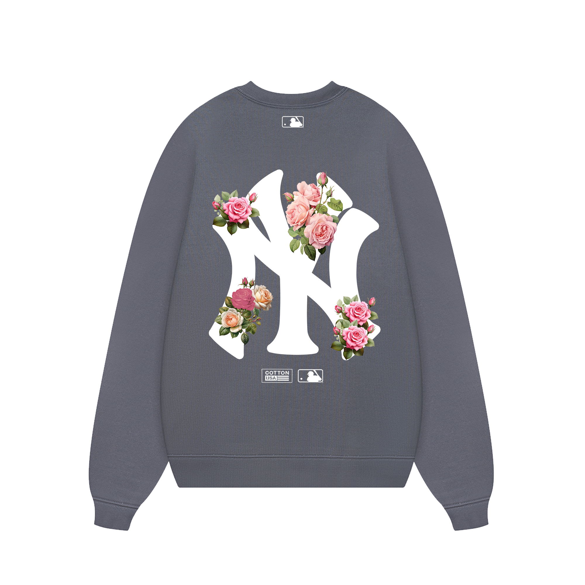 MLB Floral Rose Bloom Sweater