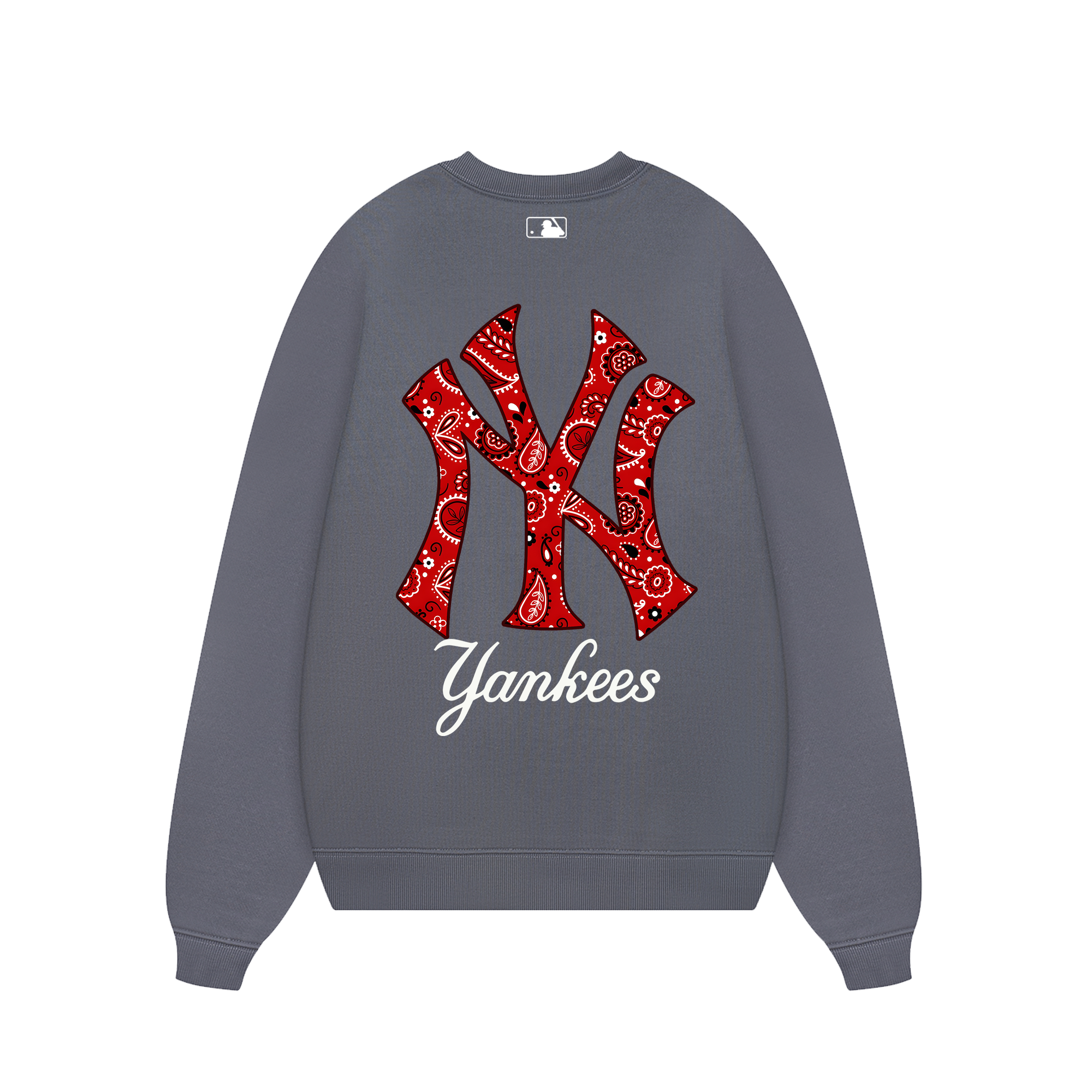 MLB Floral Red Logo Yeankees Sweater