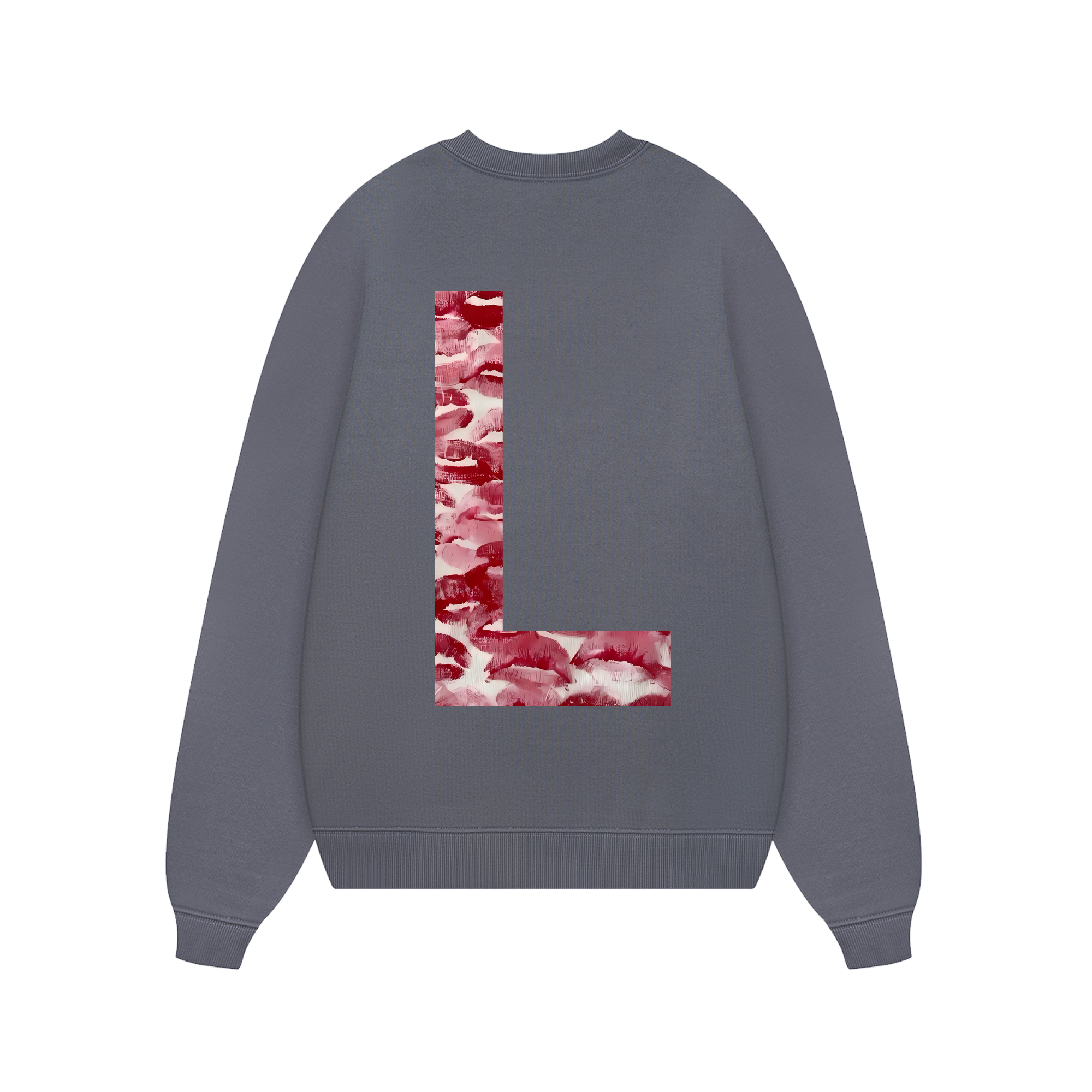 Custom Couple Lips Sweater