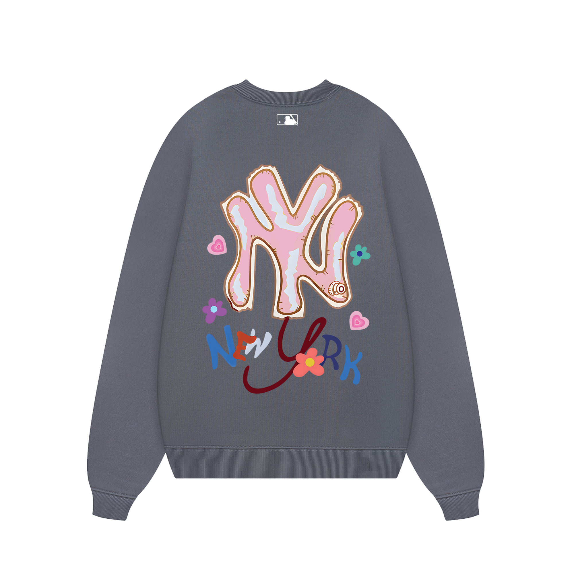 MLB Floral New York Yankees Cute Flower Sweater