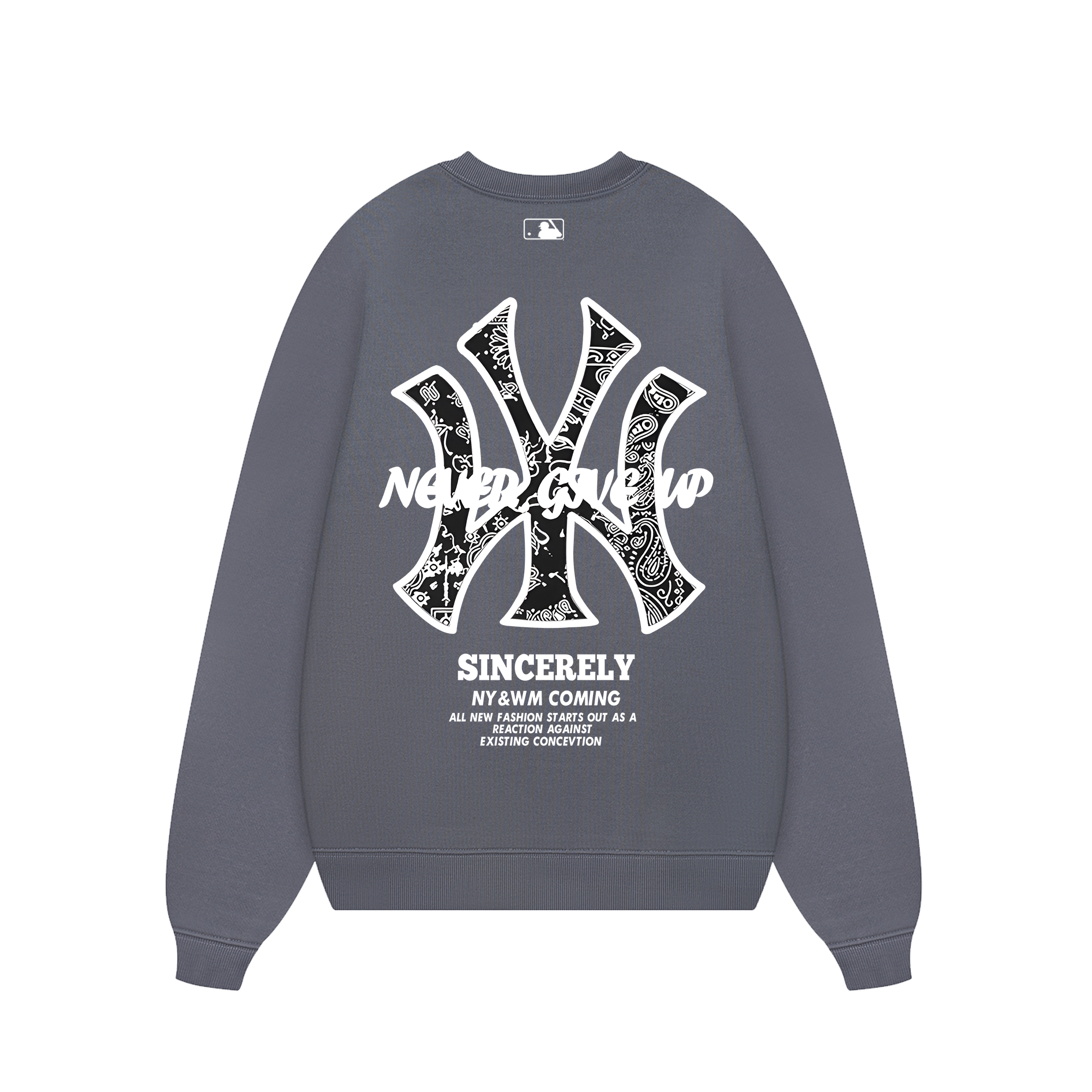 MLB Floral Never Give Up Sweater