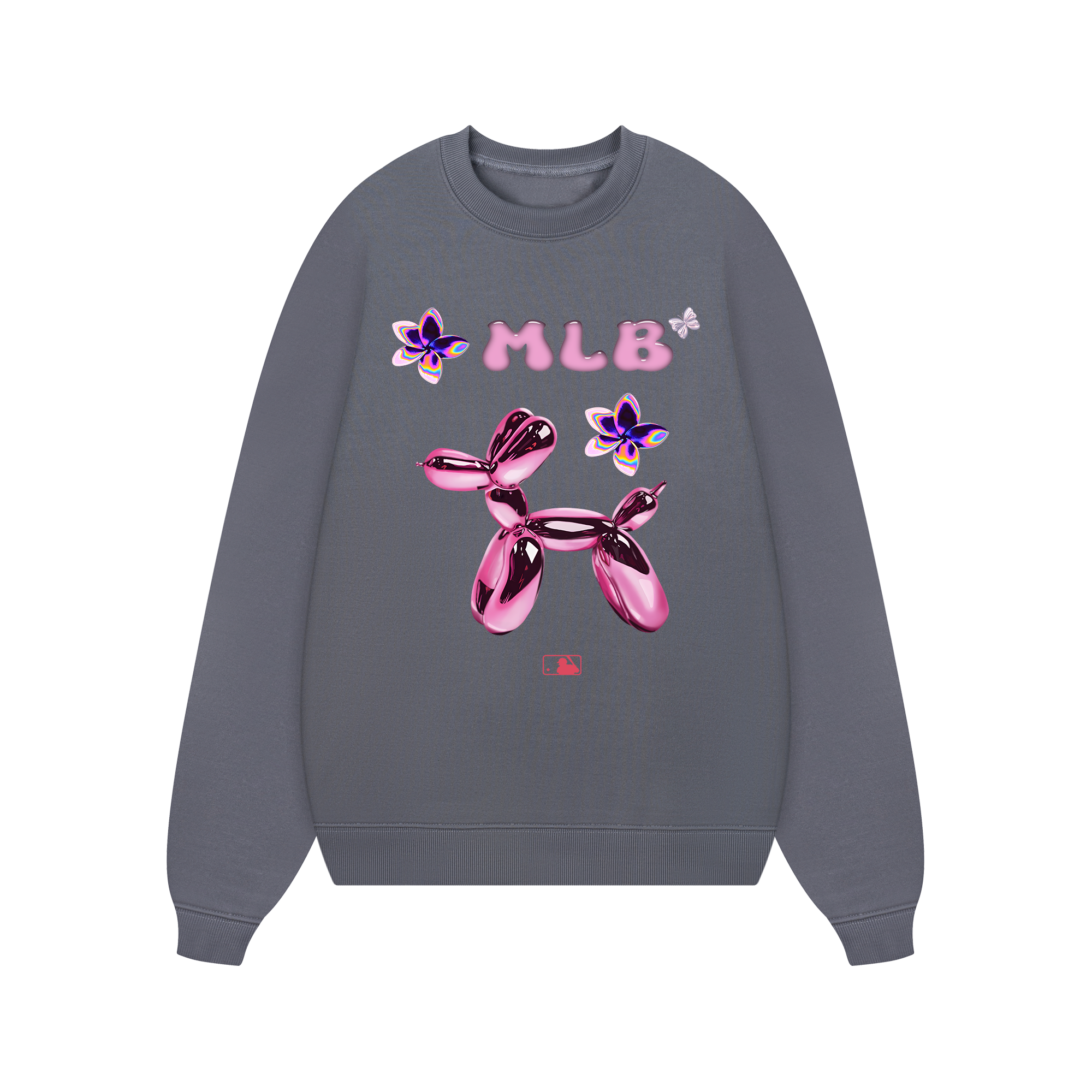 MLB Floral Hologram Balloon Dog Sweater