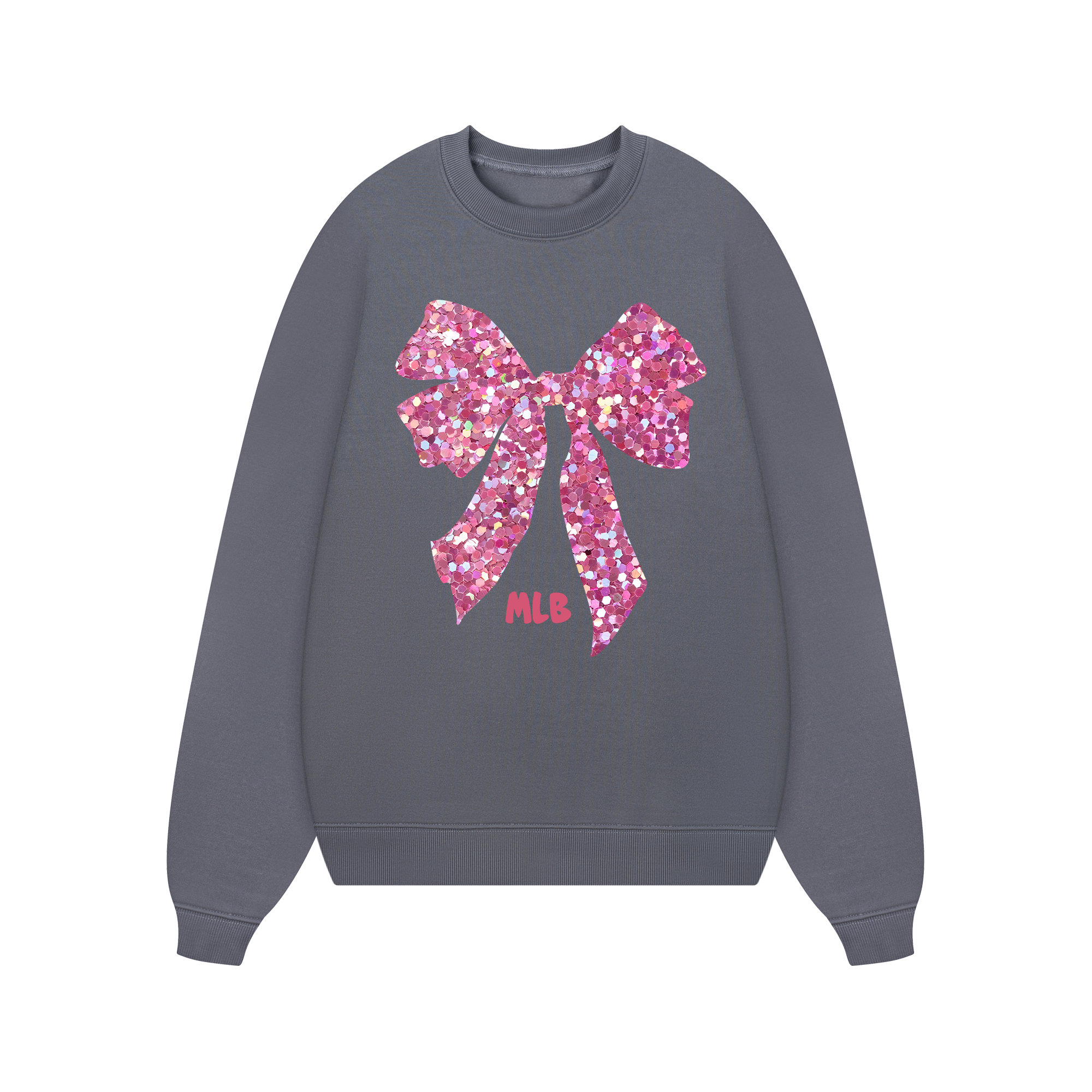 MLB Floral Gliiter Ribbon Sweater