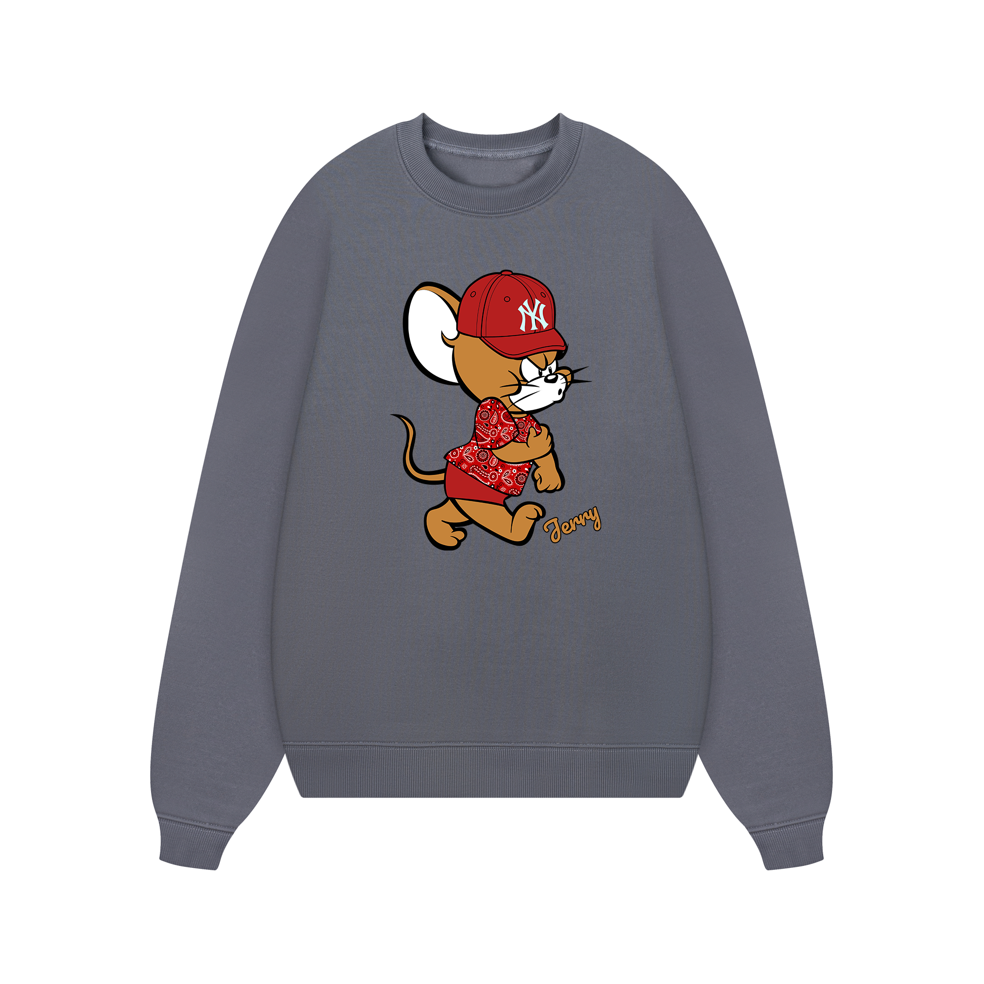 MLB Floral Funny Disney Jerry Sweater