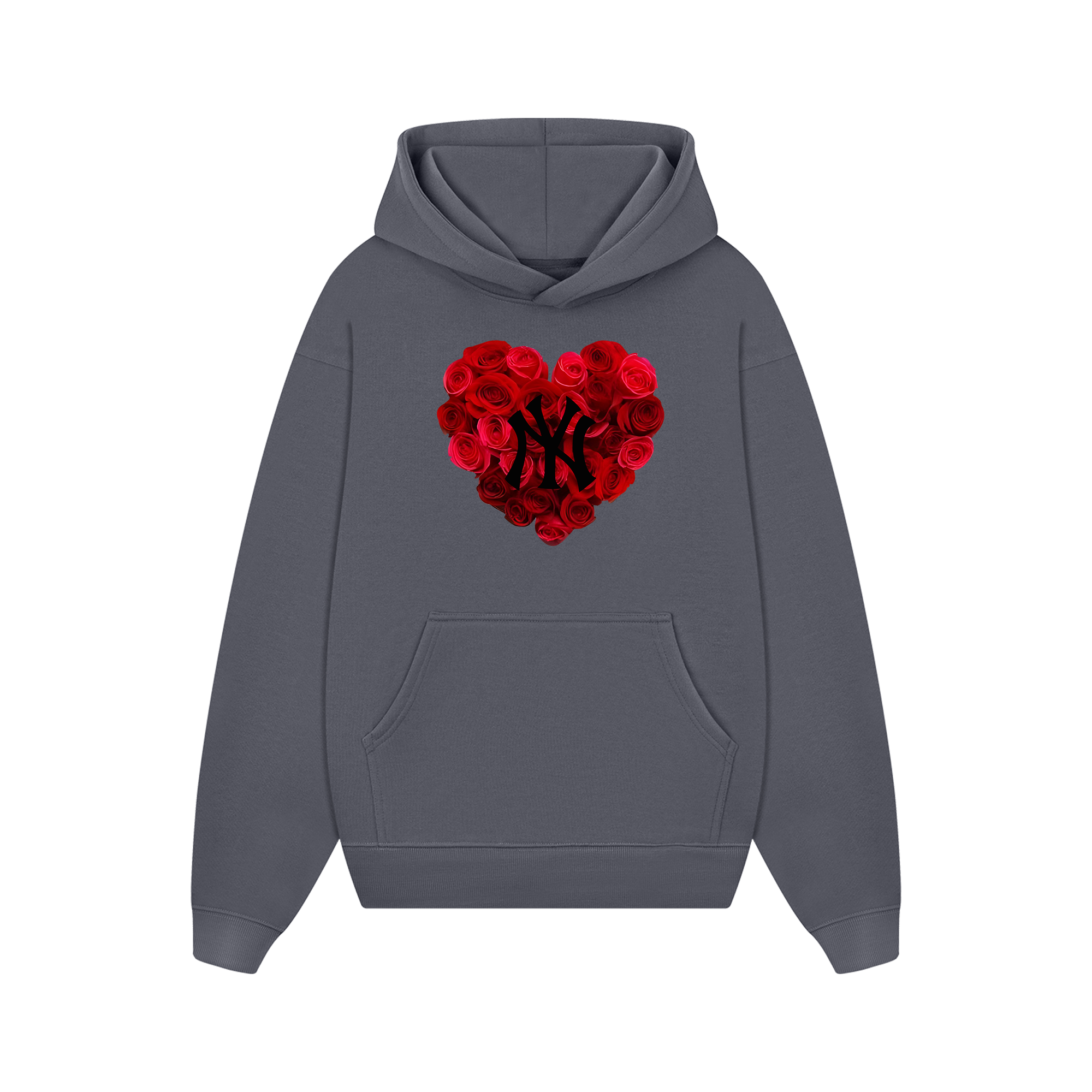 MLB Floral Rose Heart Hoodie