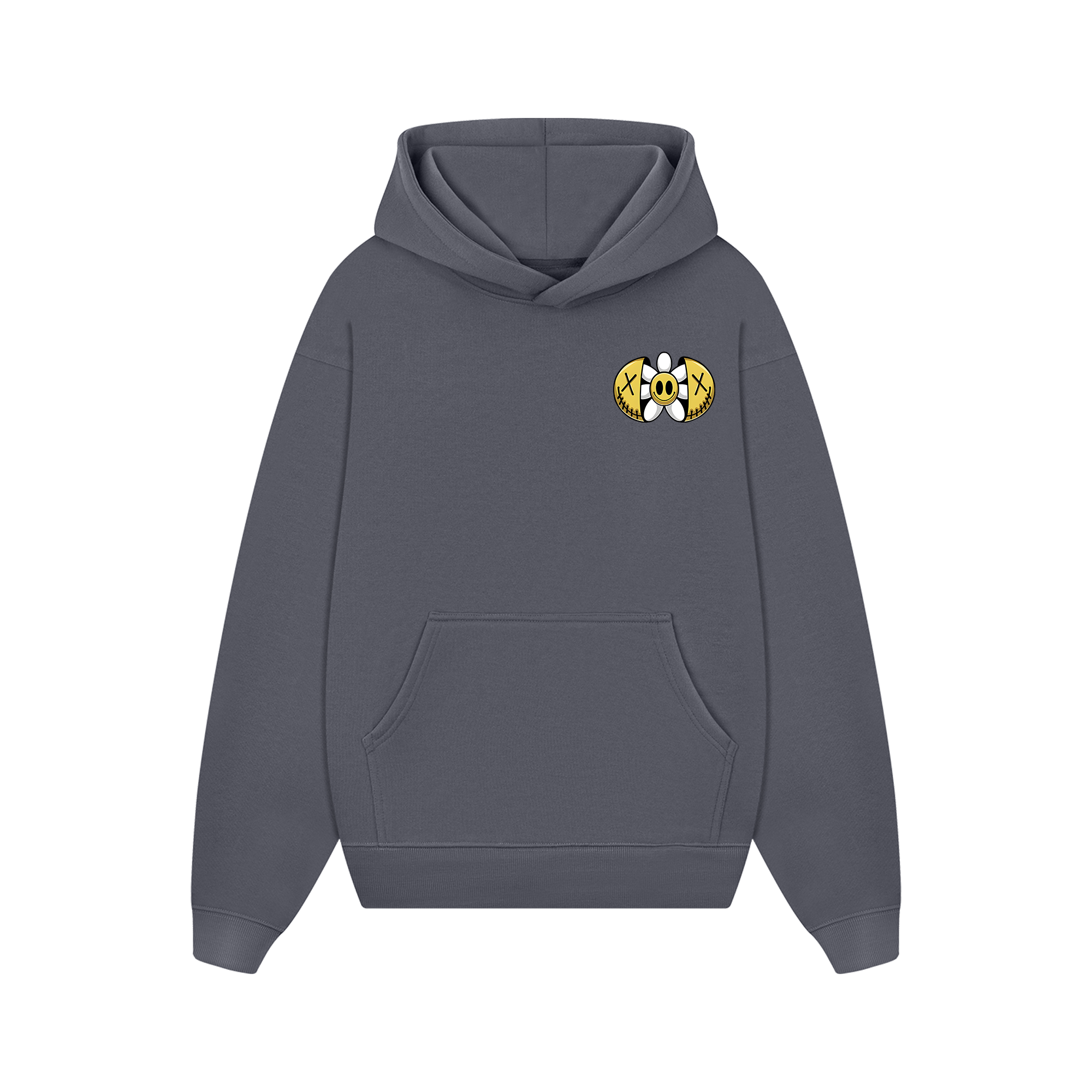 MLB Floral Smiley A's Hoodie